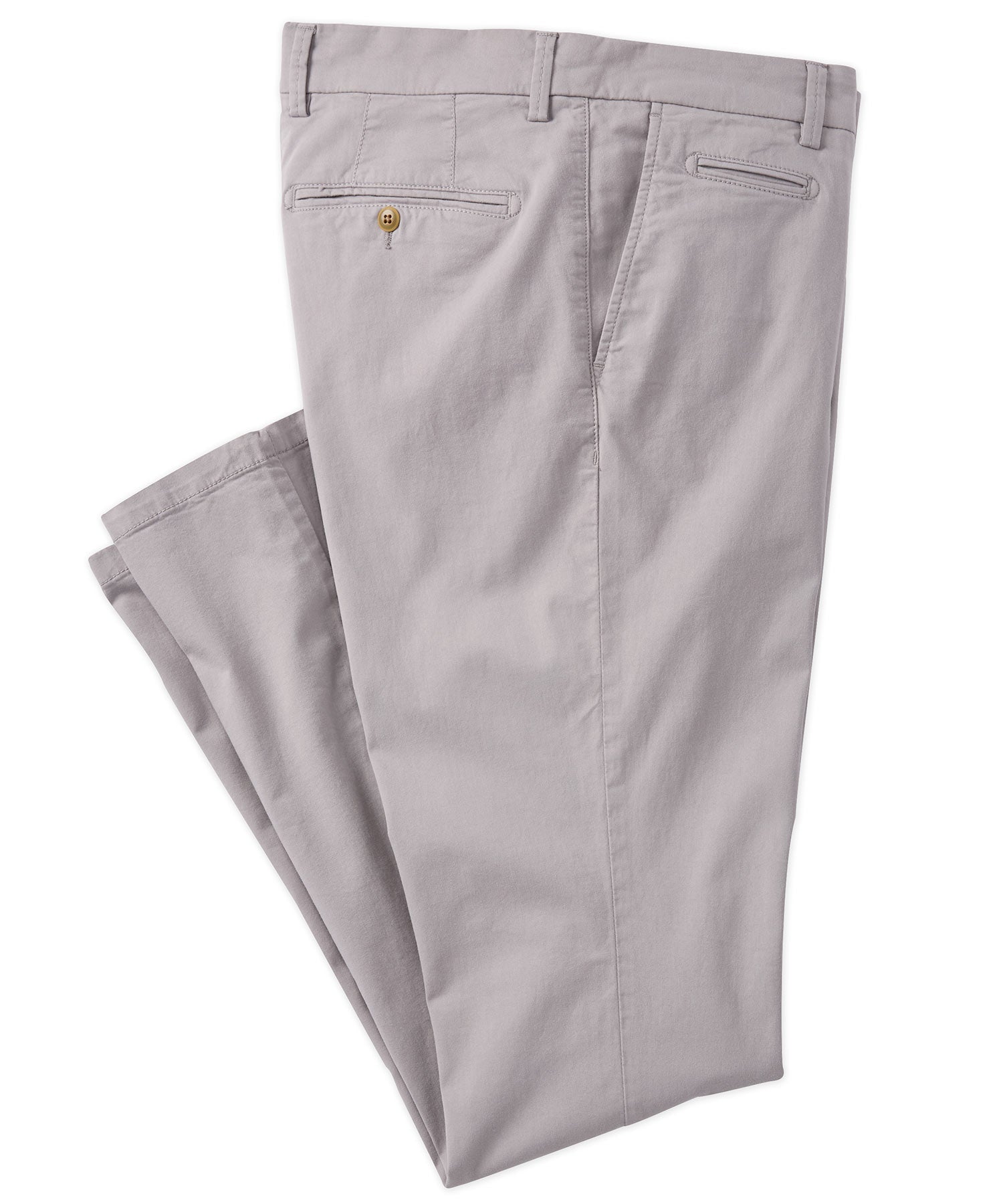 Broken Twill Stretch Cotton Chino in Choice of Colors (Atwater Modern Fit) by Ballin
