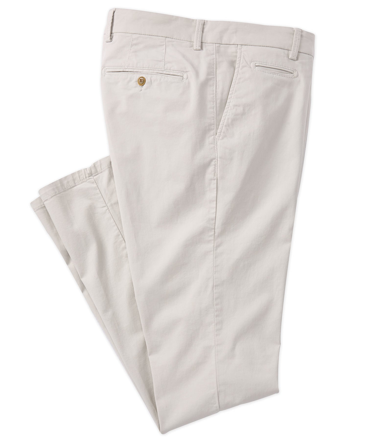 Broken Twill Stretch Cotton Chino in Choice of Colors (Atwater Modern Fit) by Ballin