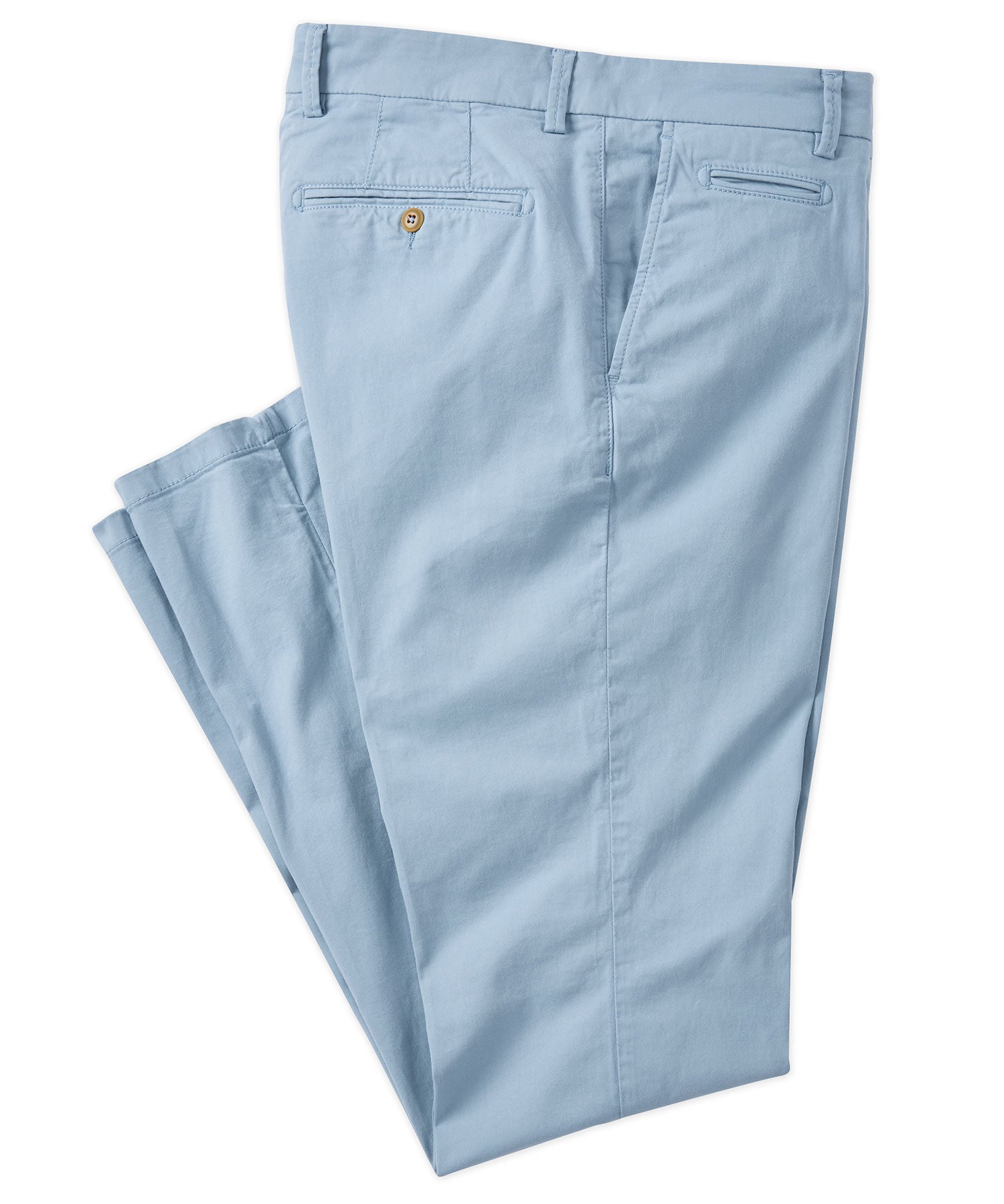 Broken Twill Stretch Cotton Chino in Choice of Colors (Atwater Modern Fit) by Ballin