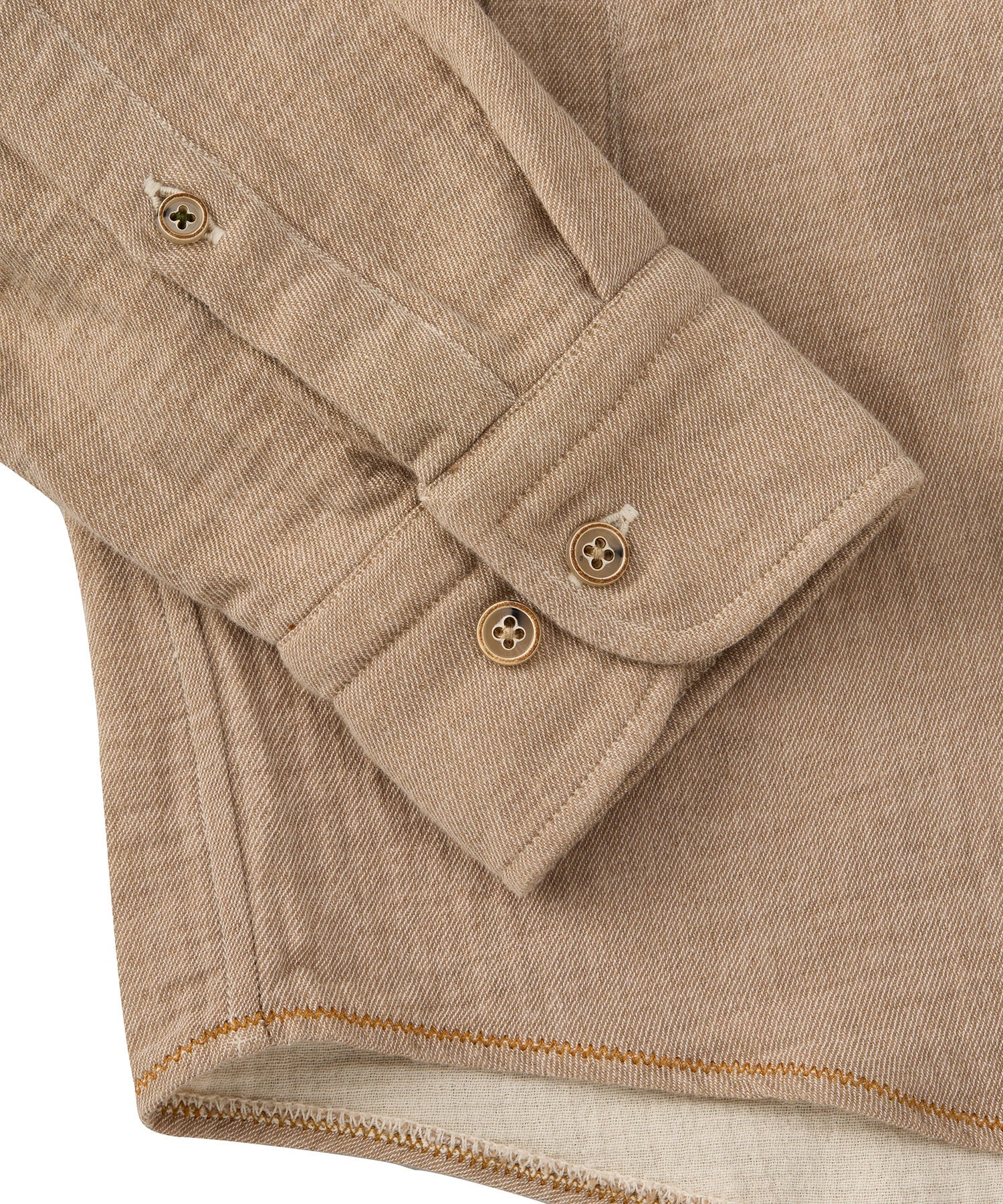 Double Face Overshirt in Mushroom by Borgo28