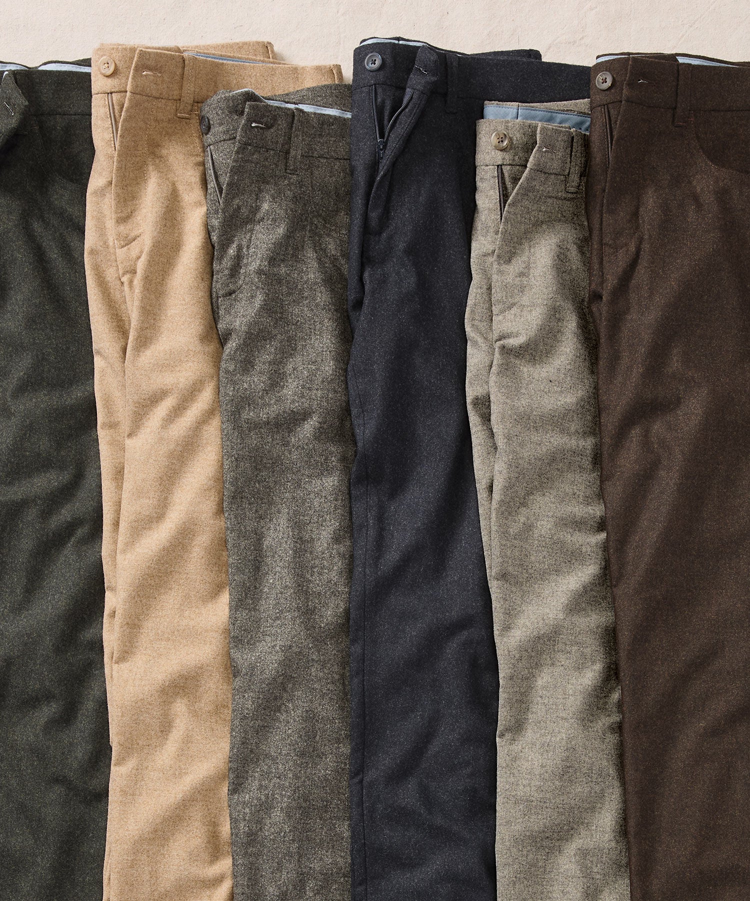Micro Donegal Ceramica Wool Blend Comfort-EZE 5-Pocket Pant in Choice of Colors (Connor Modern Fit) by Ballin