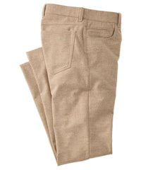Micro Donegal Ceramica Wool Blend Comfort-EZE 5-Pocket Pant in Choice of Colors (Connor Modern Fit) by Ballin