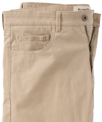 Cashmere Touch Pima Cotton Sateen Stretch 5-Pocket Pants in Choice of Colors (Crescent Modern Fit) by Ballin