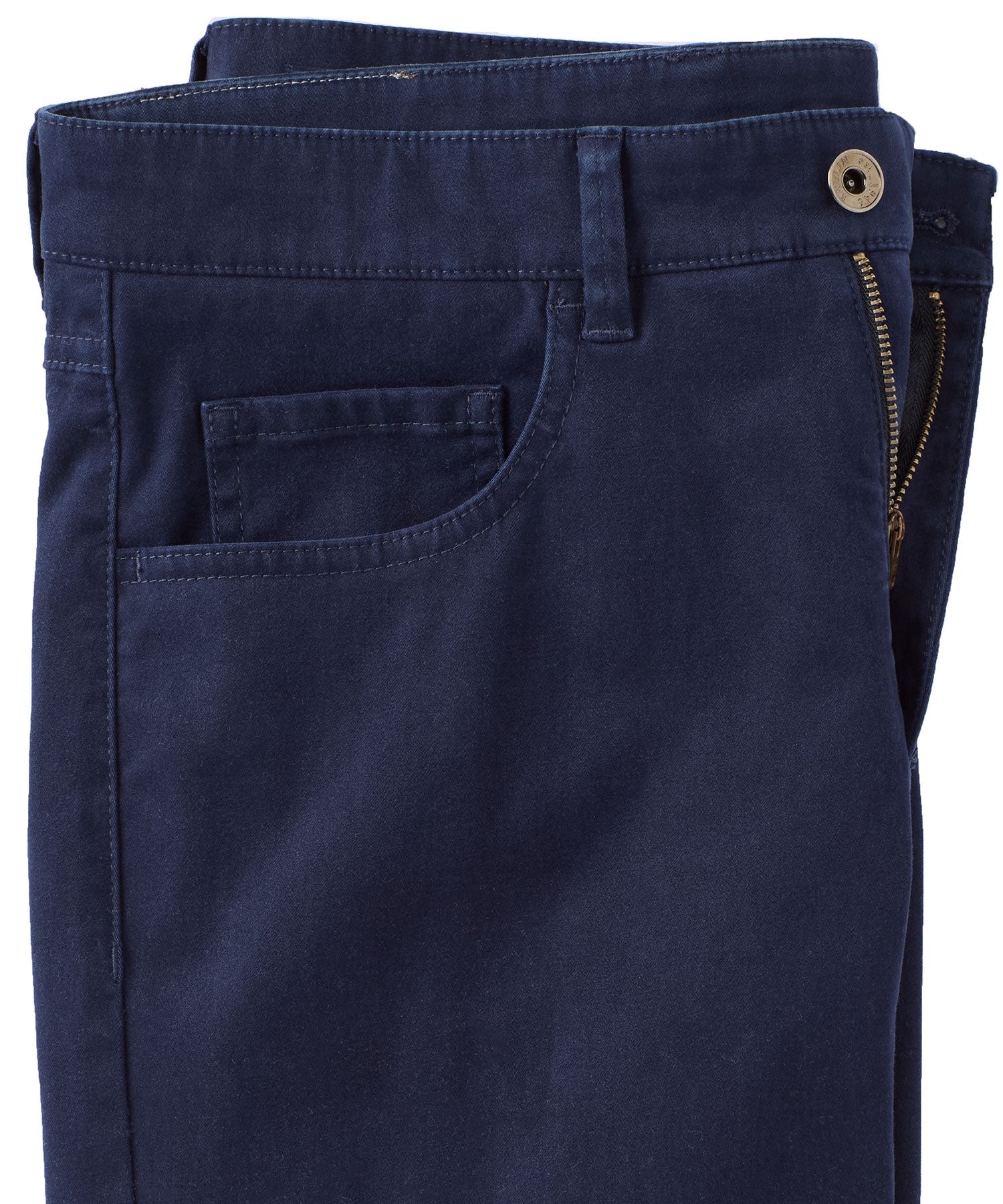 Moleskin 5-Pocket Pant in Midnight (Modern Straight Fit) by Borgo28