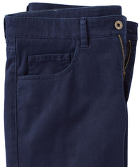 Moleskin 5-Pocket Pant in Midnight (Modern Straight Fit) by Borgo28