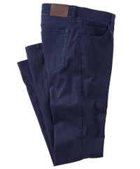 Moleskin 5-Pocket Pant in Midnight (Modern Straight Fit) by Borgo28