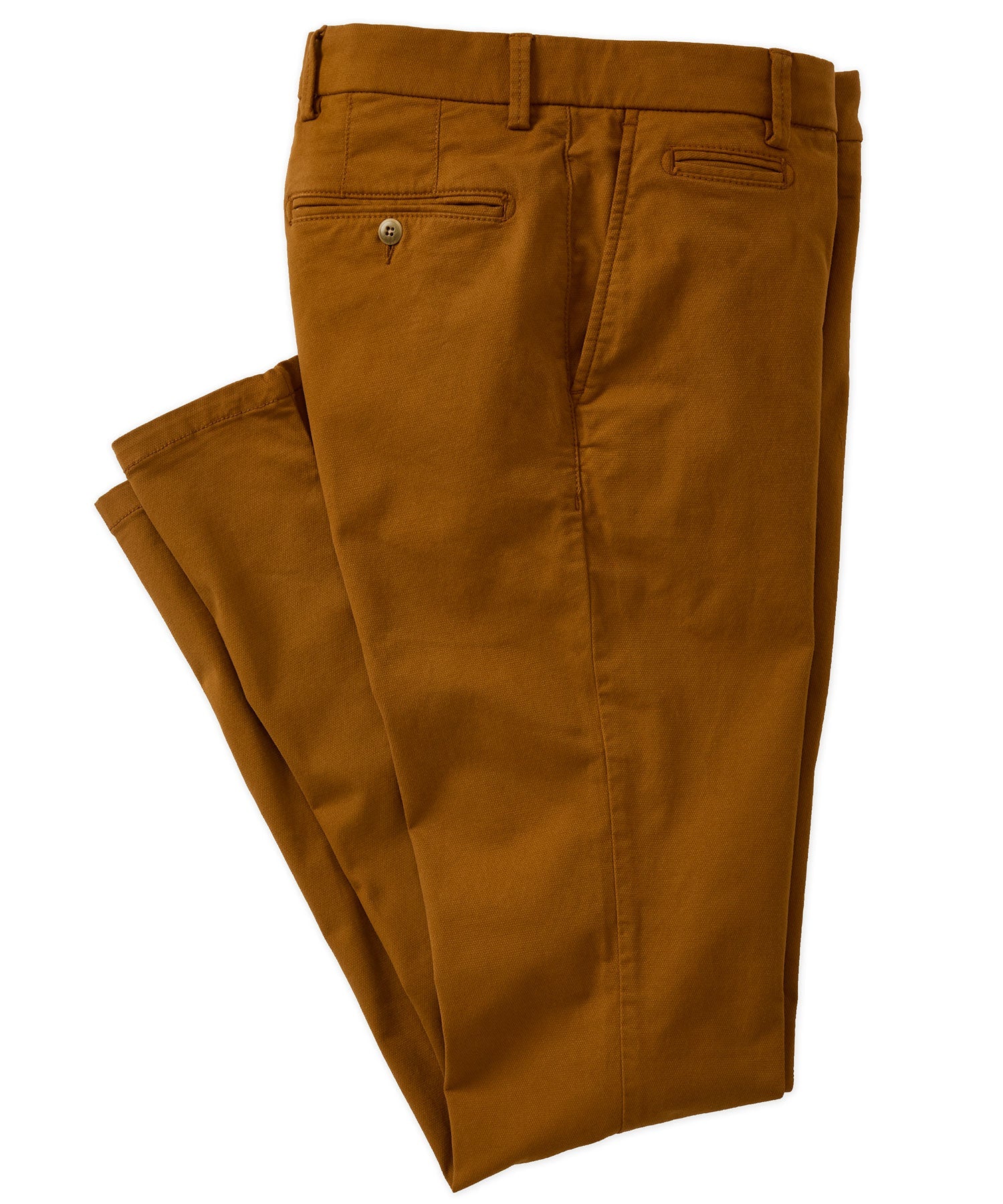 Diamond Dobby Weave Pima Cotton Chino in Choice of Colors (Atwater Modern Fit) by Ballin