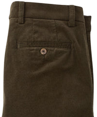 Ultra-Fine 21 Wale Corduroy Pants in Loden, Size 34x32 (Atwater Modern Fit) by Ballin