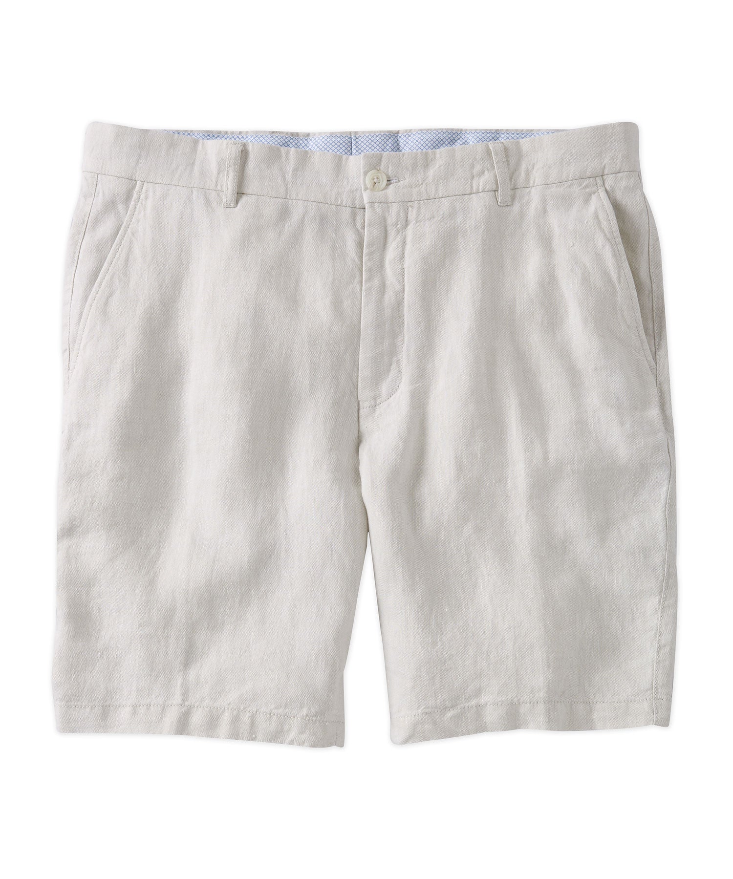 Italian Linen Chambray Twill Shorts in Choice of Colors (Drummond Traditional Fit) by Ballin