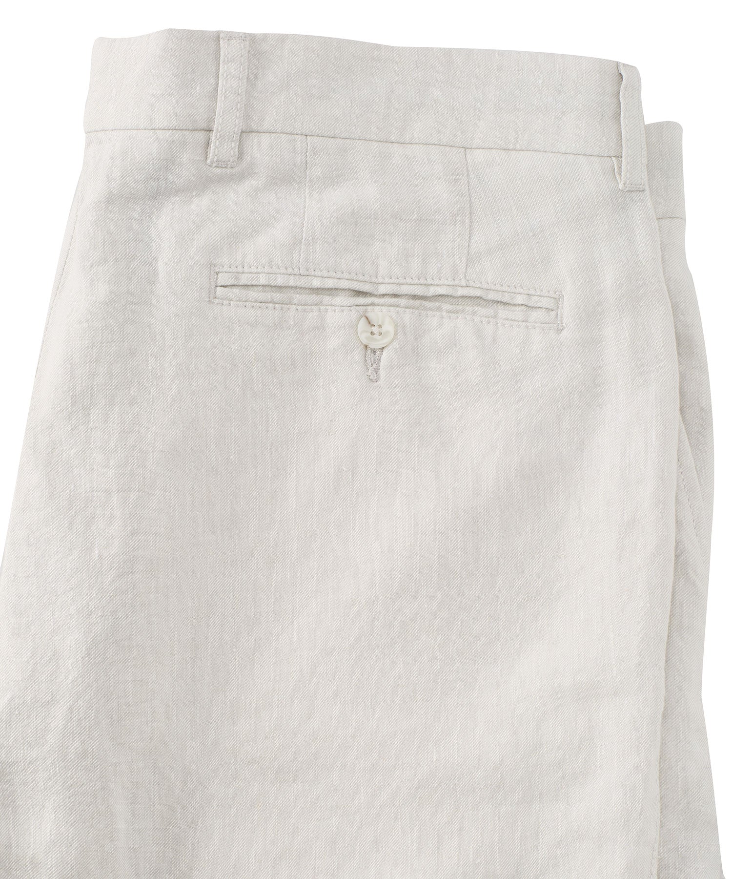 Italian Linen Chambray Twill Pants in Bone (Choice of Fits) by Ballin