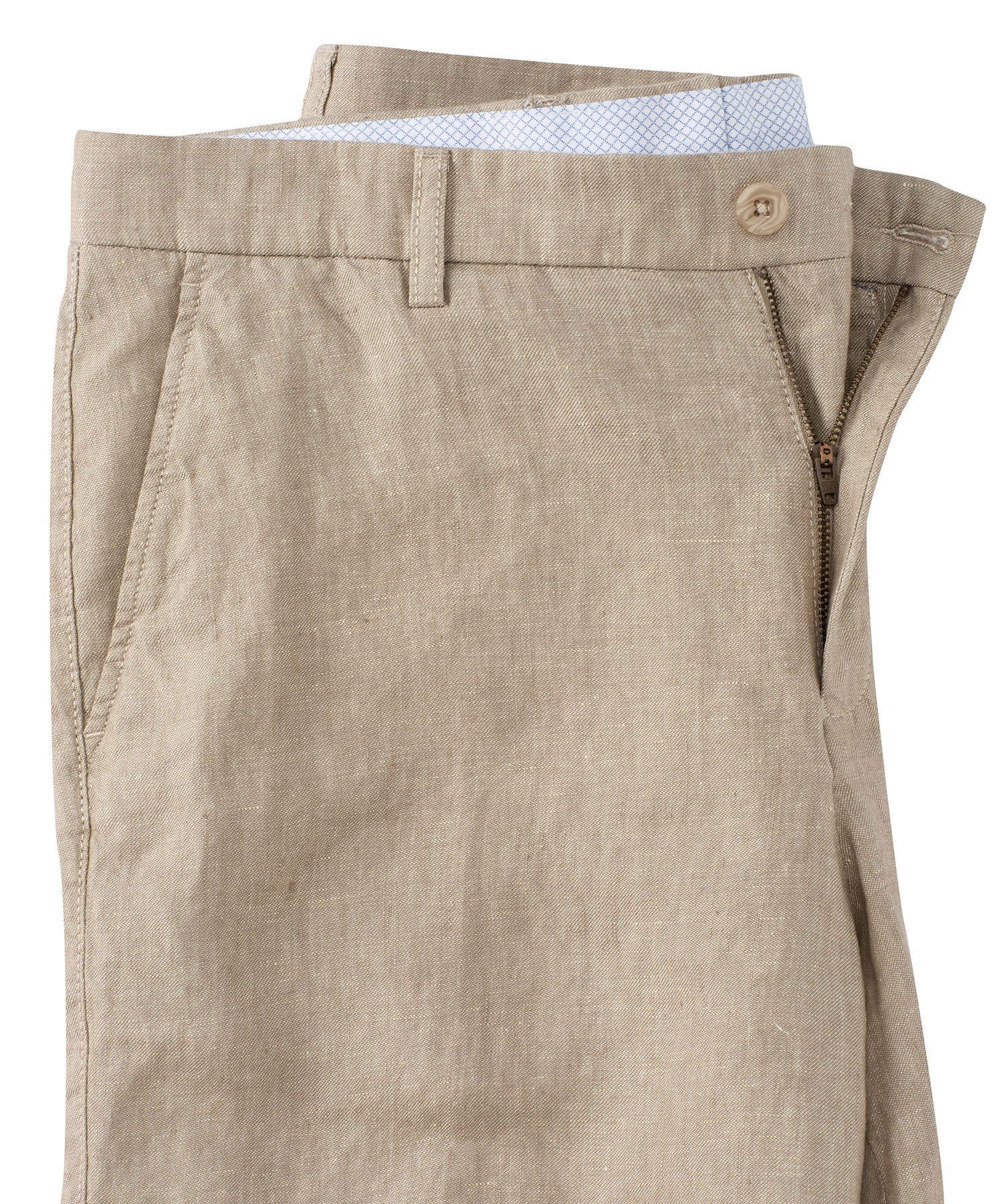 Italian Linen Chambray Twill Shorts in Choice of Colors (Drummond Traditional Fit) by Ballin