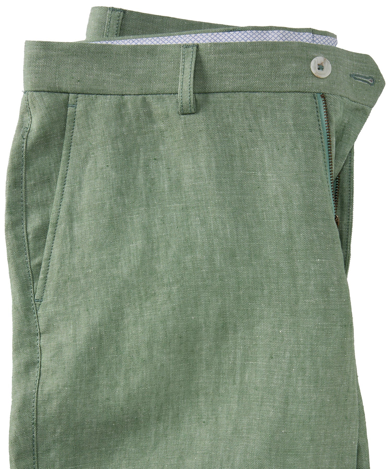 Italian Linen Chambray Twill Shorts in Choice of Colors (Drummond Traditional Fit) by Ballin