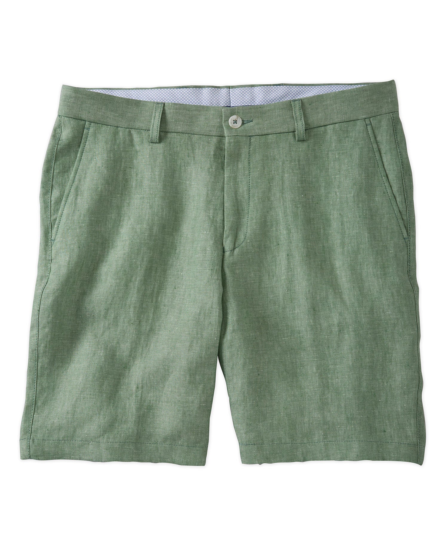 Italian Linen Chambray Twill Shorts in Choice of Colors (Drummond Traditional Fit) by Ballin