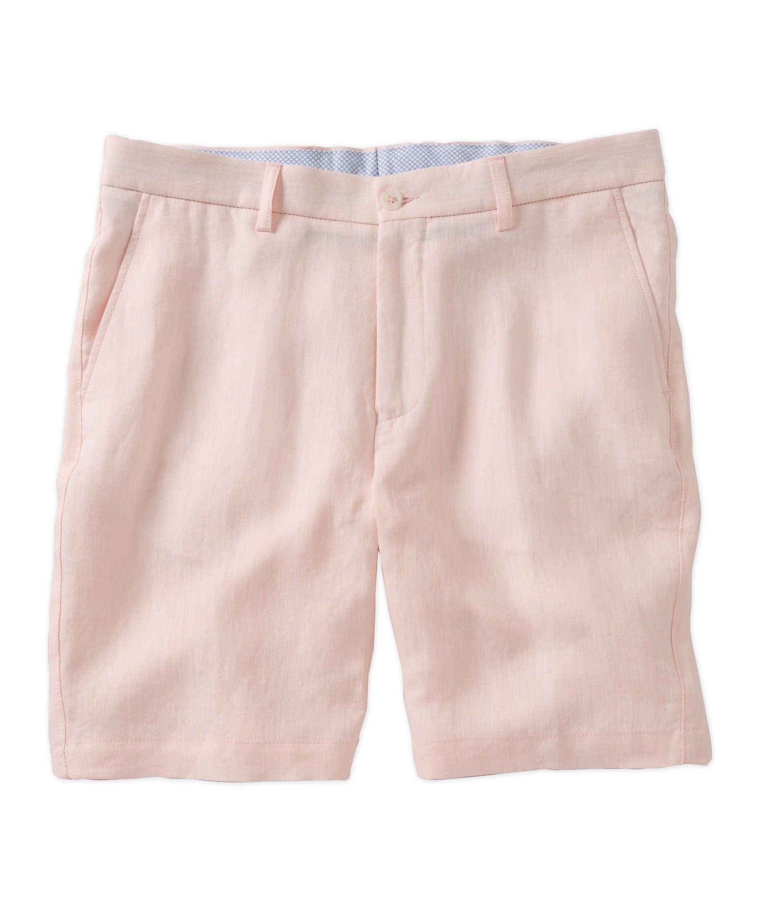 Italian Linen Chambray Twill Shorts in Choice of Colors (Drummond Traditional Fit) by Ballin