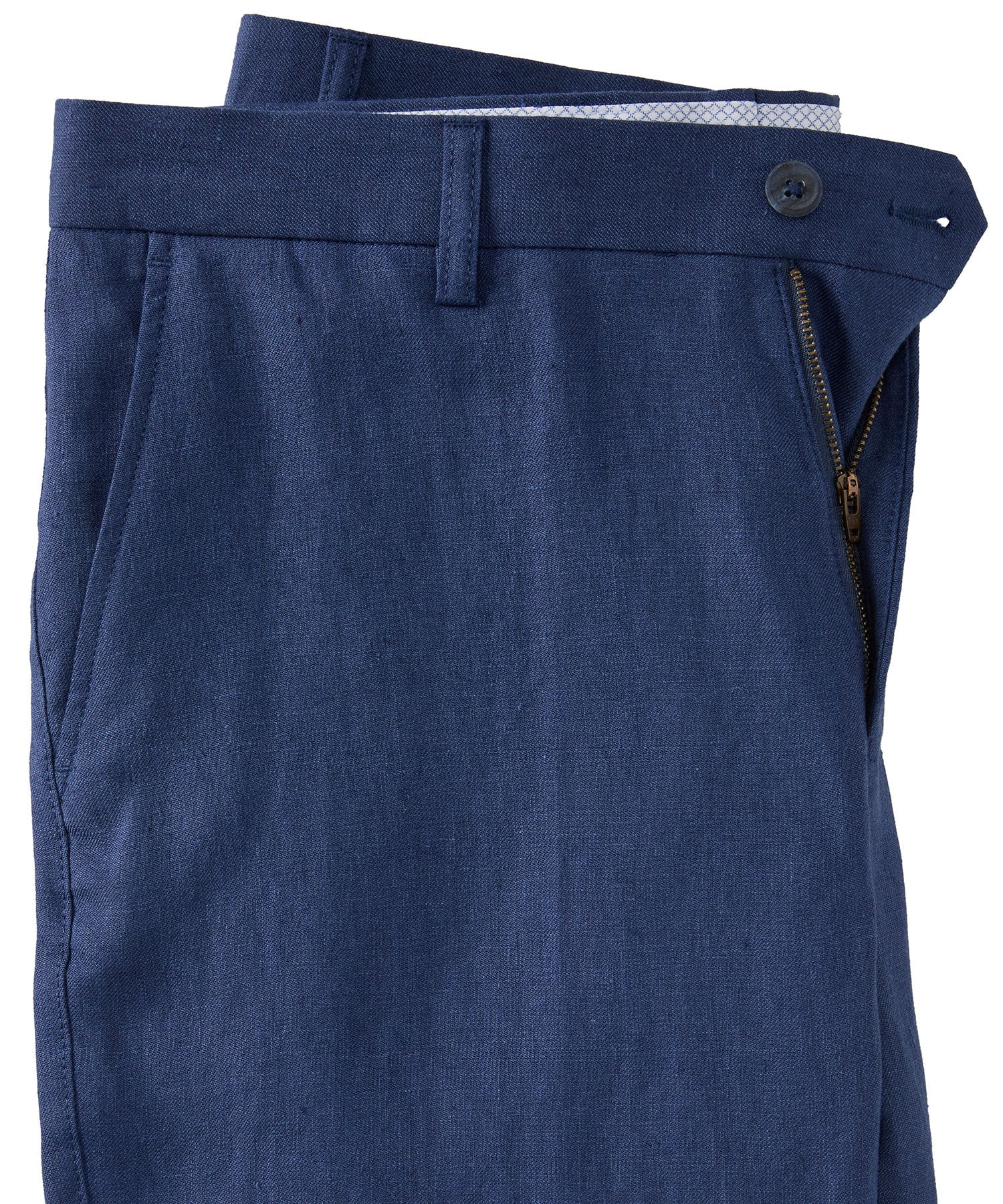 Italian Linen Chambray Twill Shorts in Choice of Colors (Drummond Traditional Fit) by Ballin
