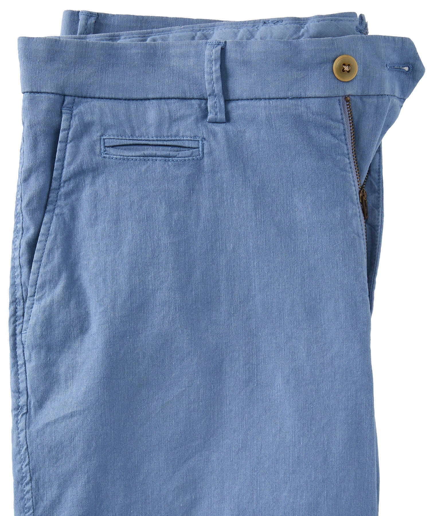 Linen and Cotton Stretch Garment Dyed Shorts in Choice of Colors (Drummond Traditional Fit) by Ballin