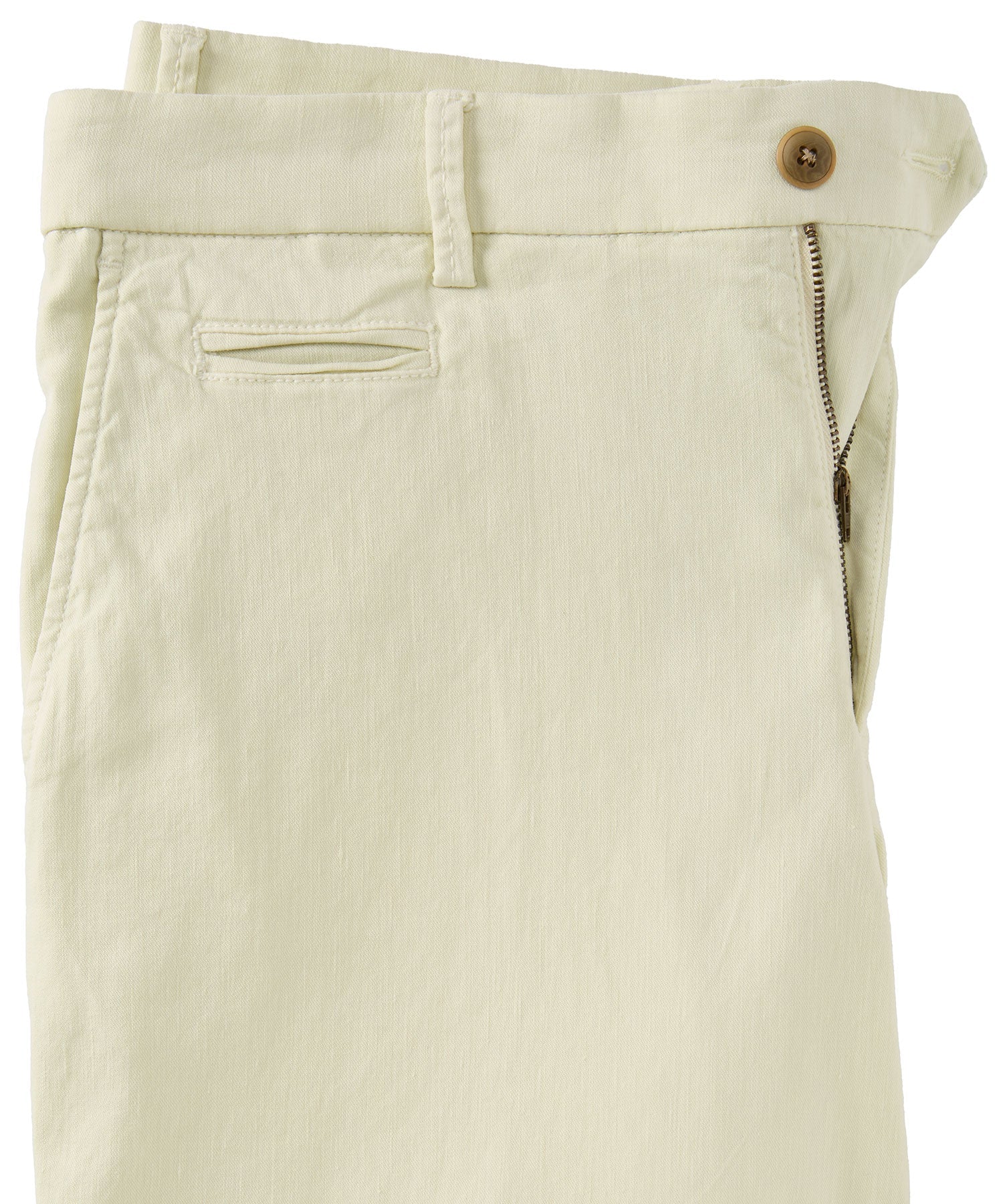 Linen and Cotton Stretch Garment Dyed Shorts in Choice of Colors (Drummond Traditional Fit) by Ballin