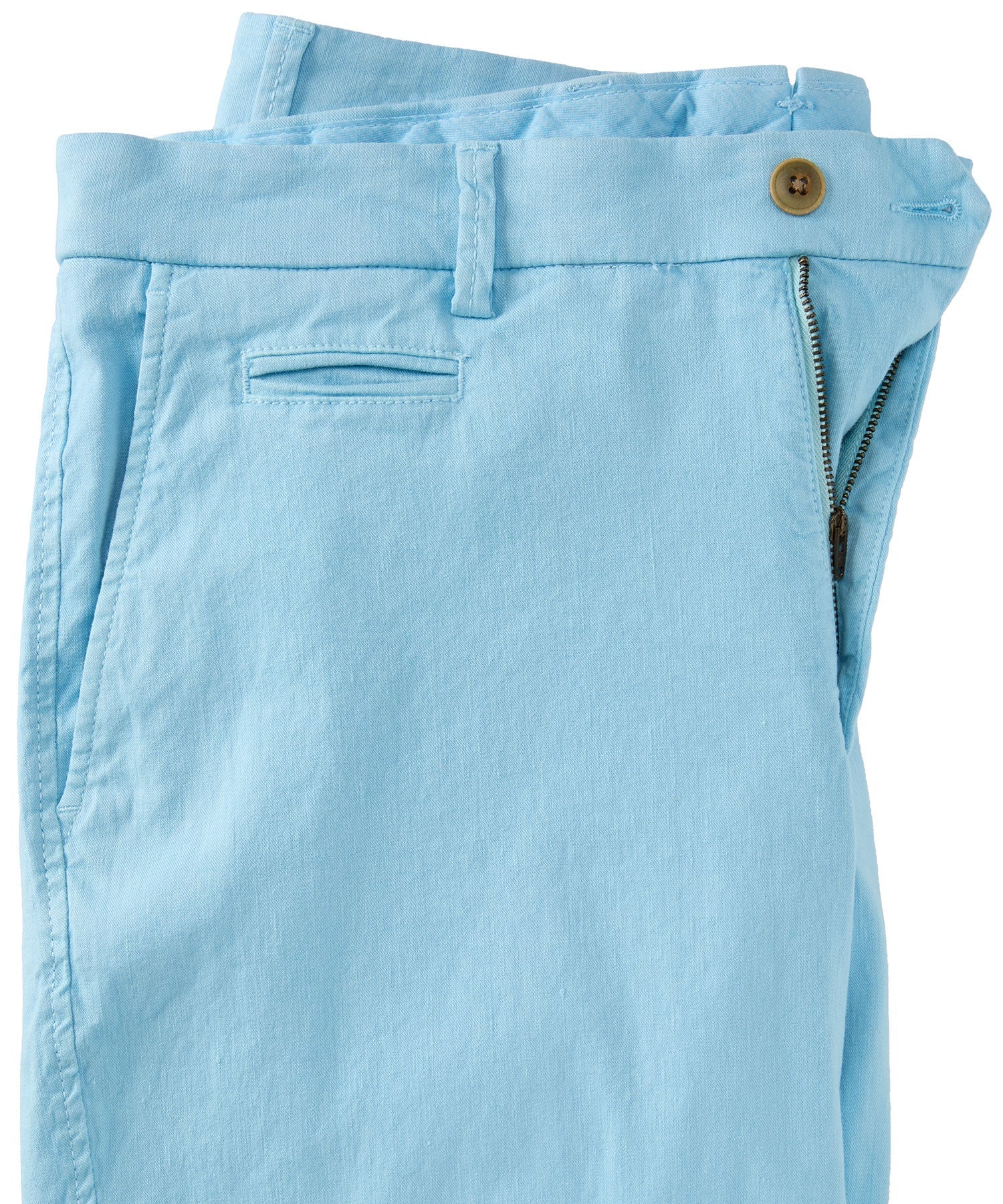 Linen and Cotton Stretch Garment Dyed Shorts in Choice of Colors (Drummond Traditional Fit) by Ballin