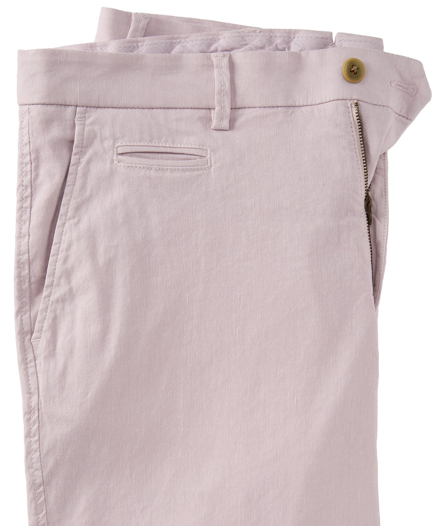Linen and Cotton Stretch Garment Dyed Shorts in Choice of Colors (Drummond Traditional Fit) by Ballin