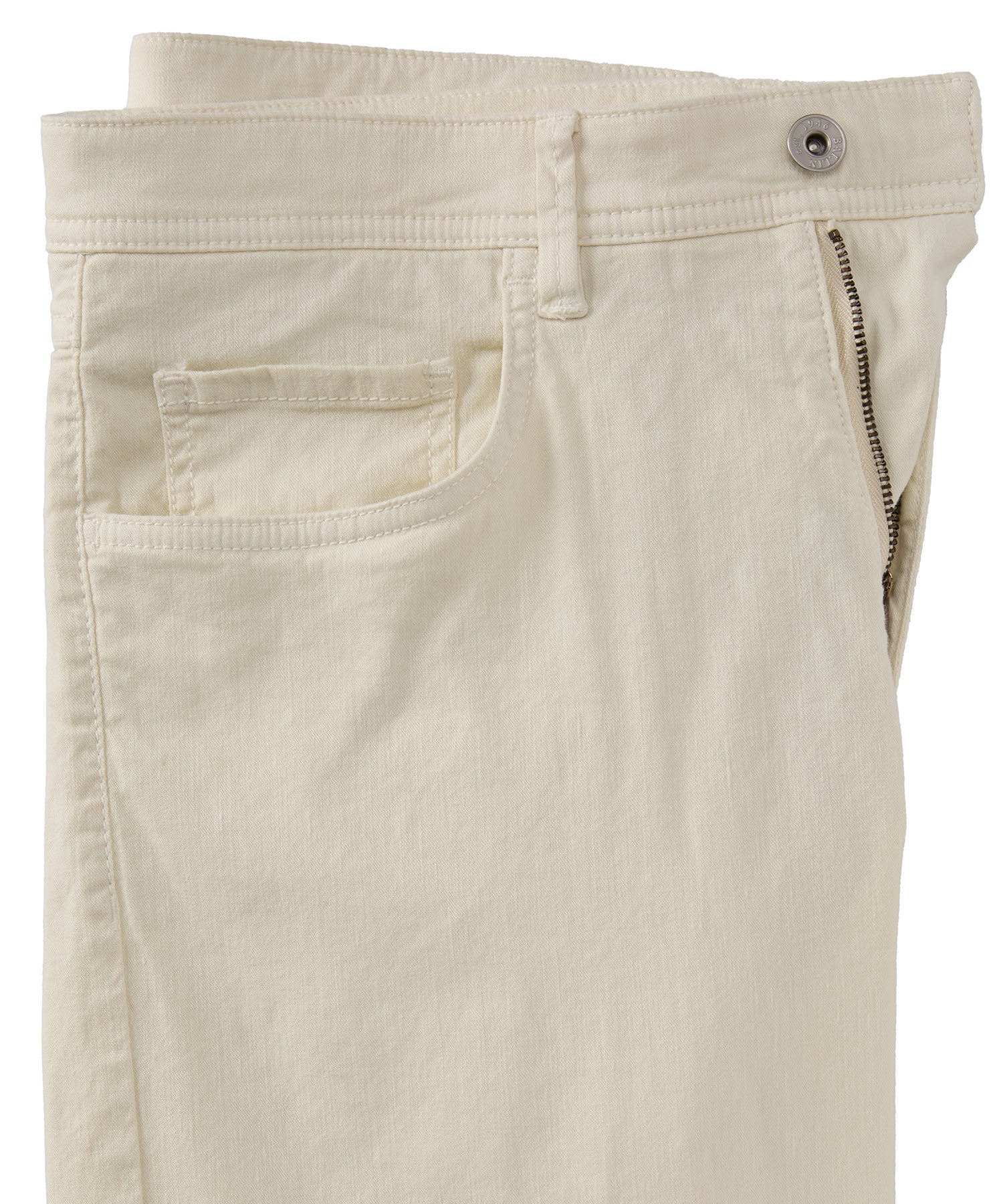 Linen/Cotton Stretch 5-Pocket Pants in Choice of Colors (Crescent Modern Fit) by Ballin