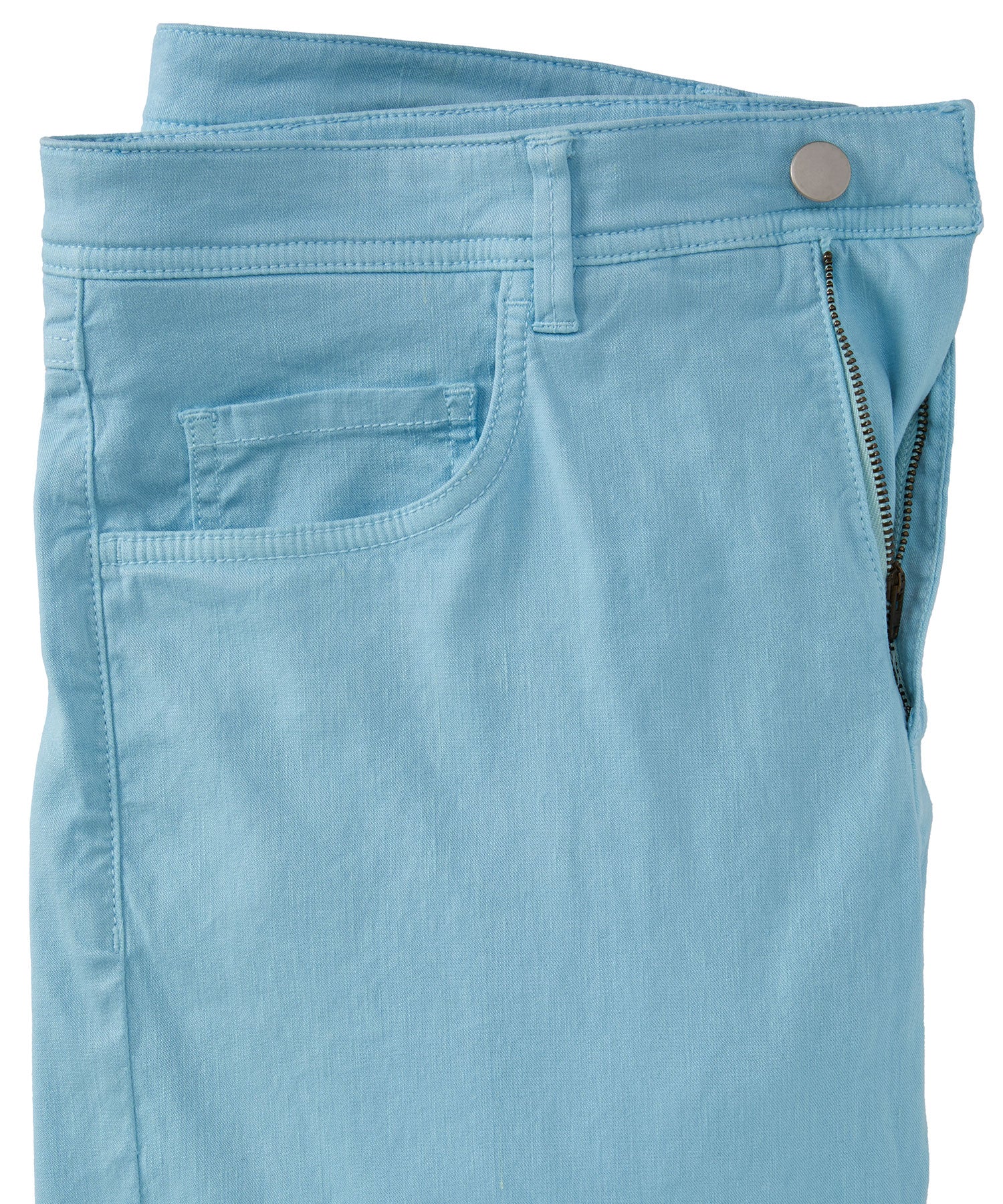 Linen/Cotton Stretch 5-Pocket Pants in Choice of Colors (Crescent Modern Fit) by Ballin