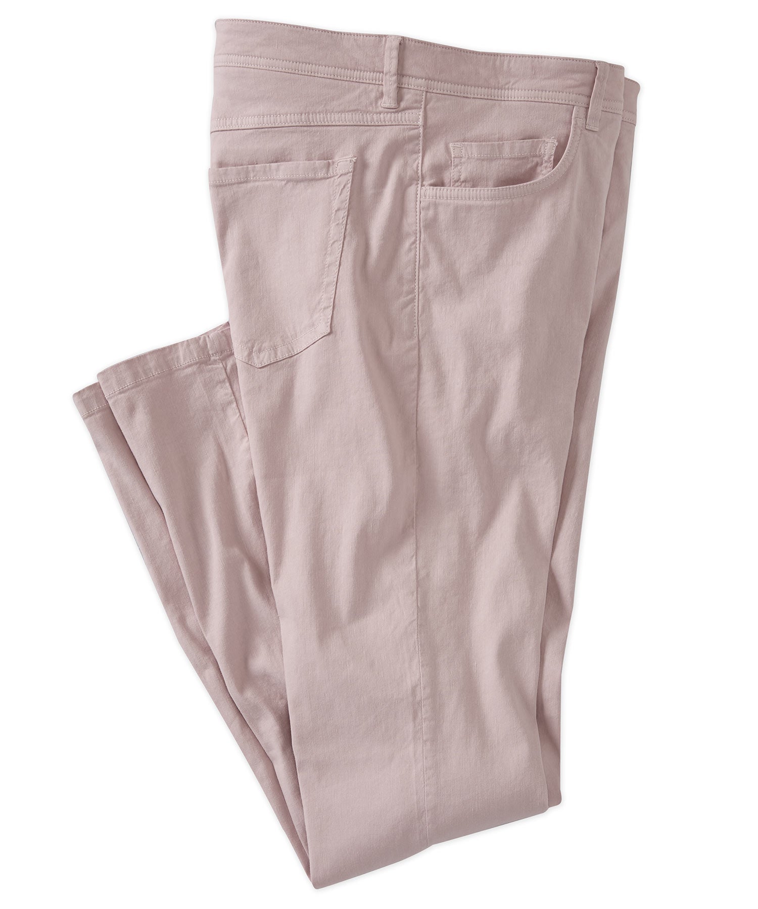 Linen/Cotton Stretch 5-Pocket Pants in Choice of Colors (Crescent Modern Fit) by Ballin