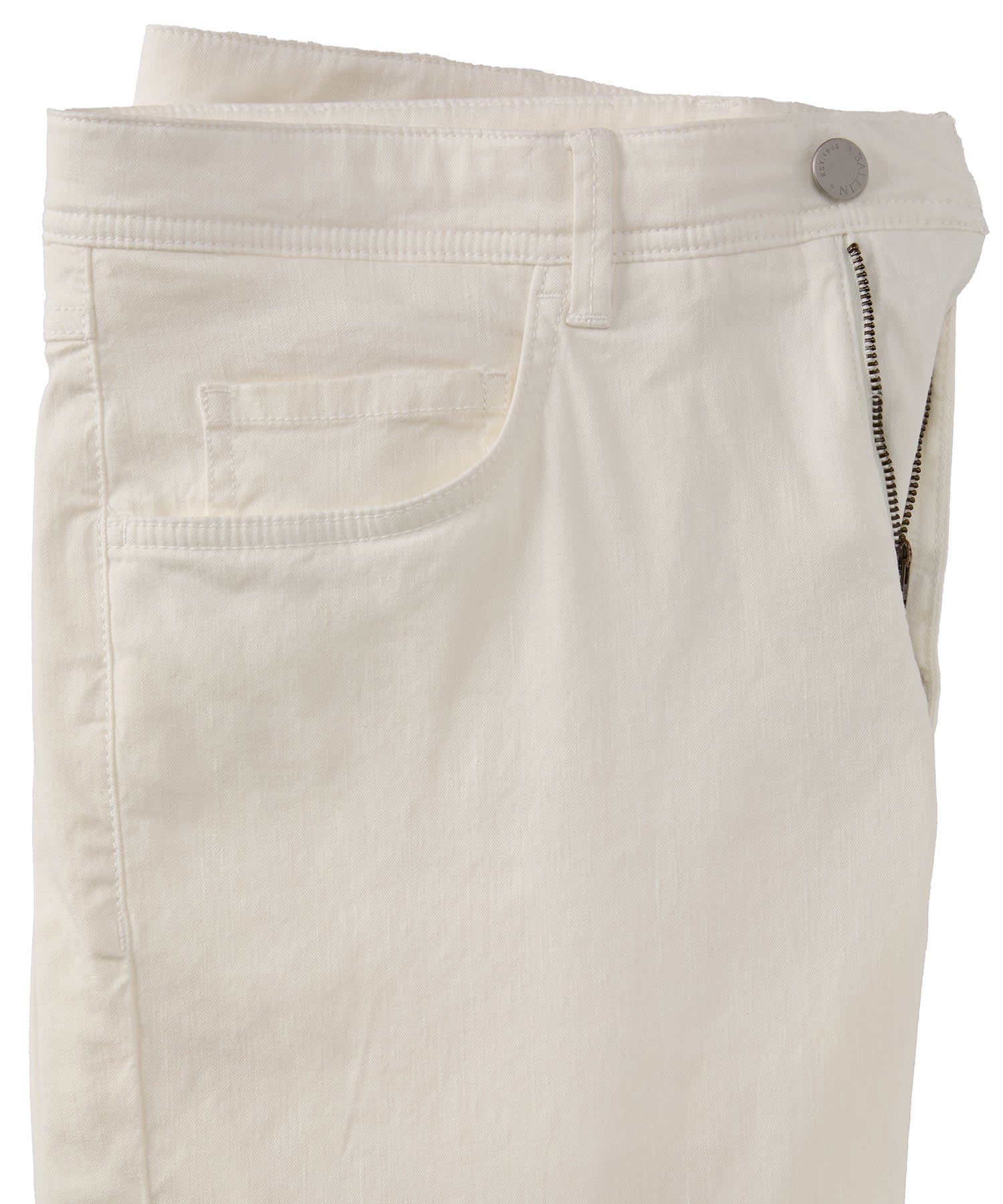 Linen/Cotton Stretch 5-Pocket Pants in Choice of Colors (Crescent Modern Fit) by Ballin
