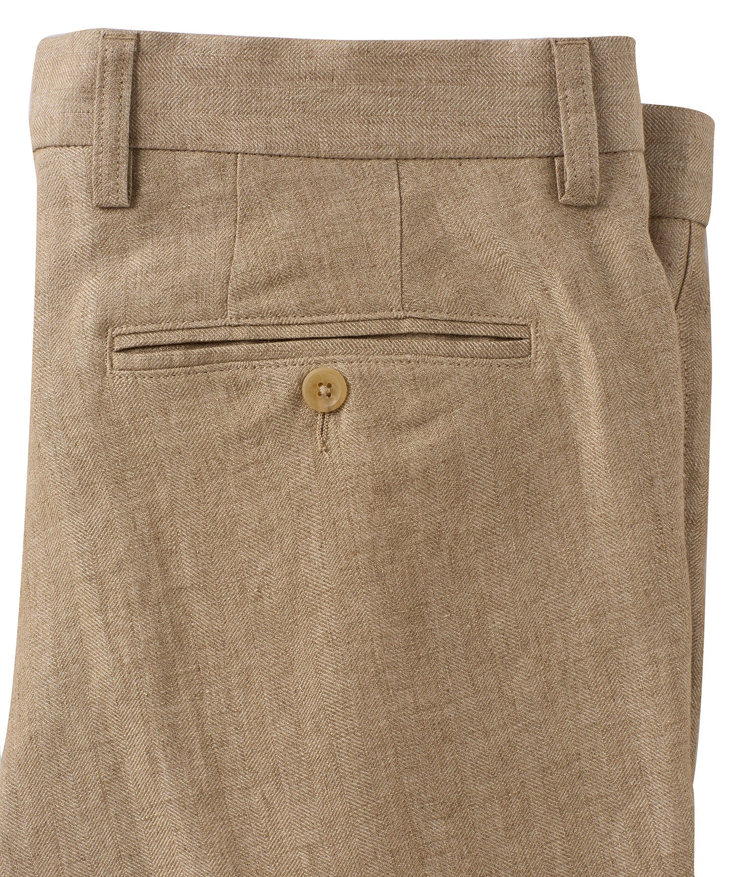 Délavé Linen Herringbone Pants in Choice of Colors (Atwater Modern Fit) by Ballin