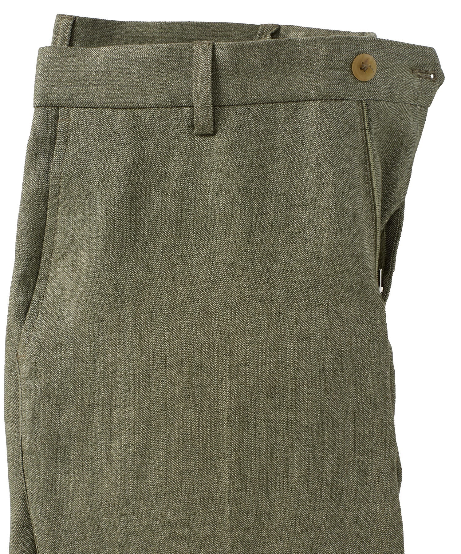 Délavé Linen Herringbone Pants in Choice of Colors (Atwater Modern Fit) by Ballin