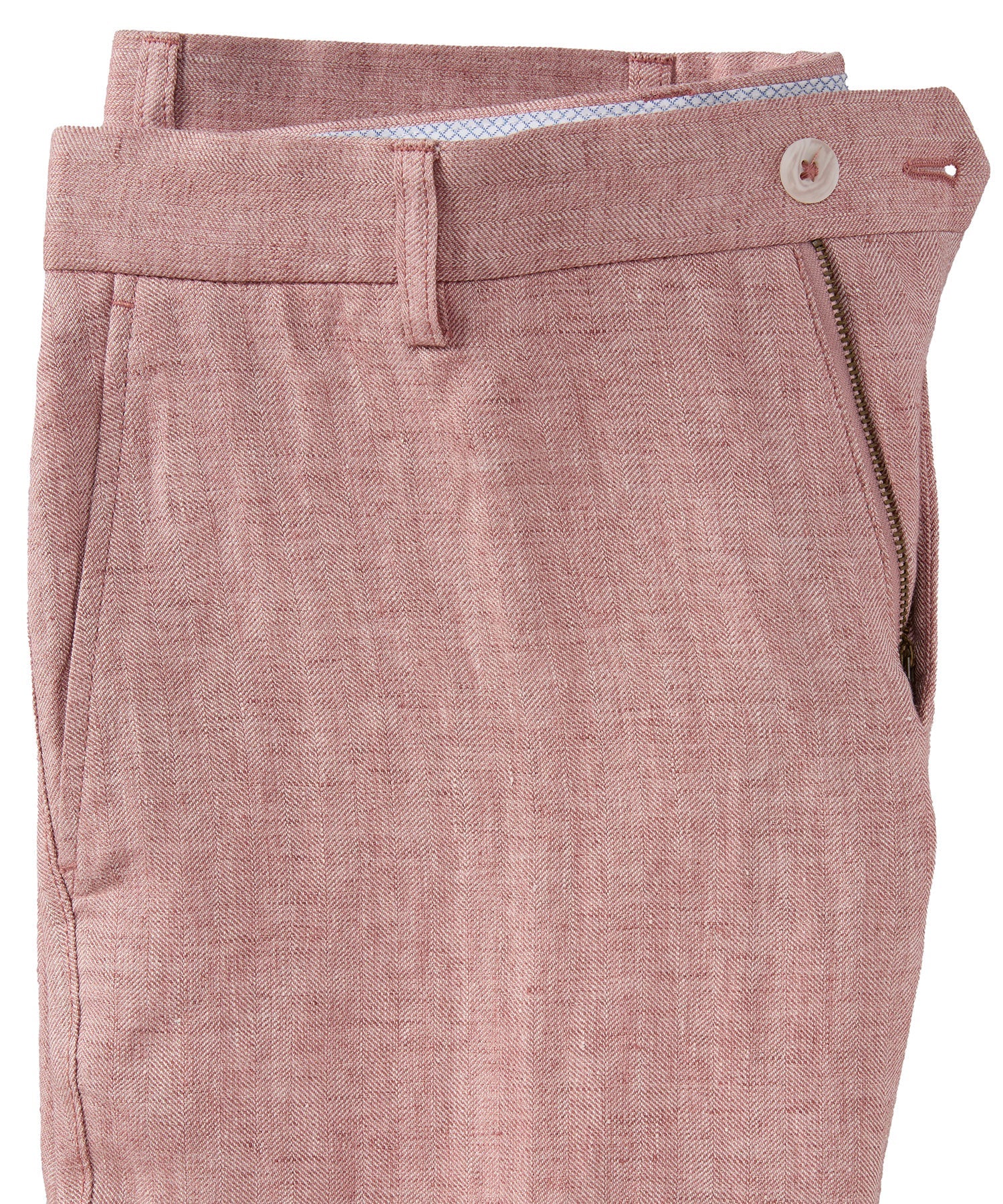 Délavé Linen Herringbone Pants in Choice of Colors (Atwater Modern Fit) by Ballin
