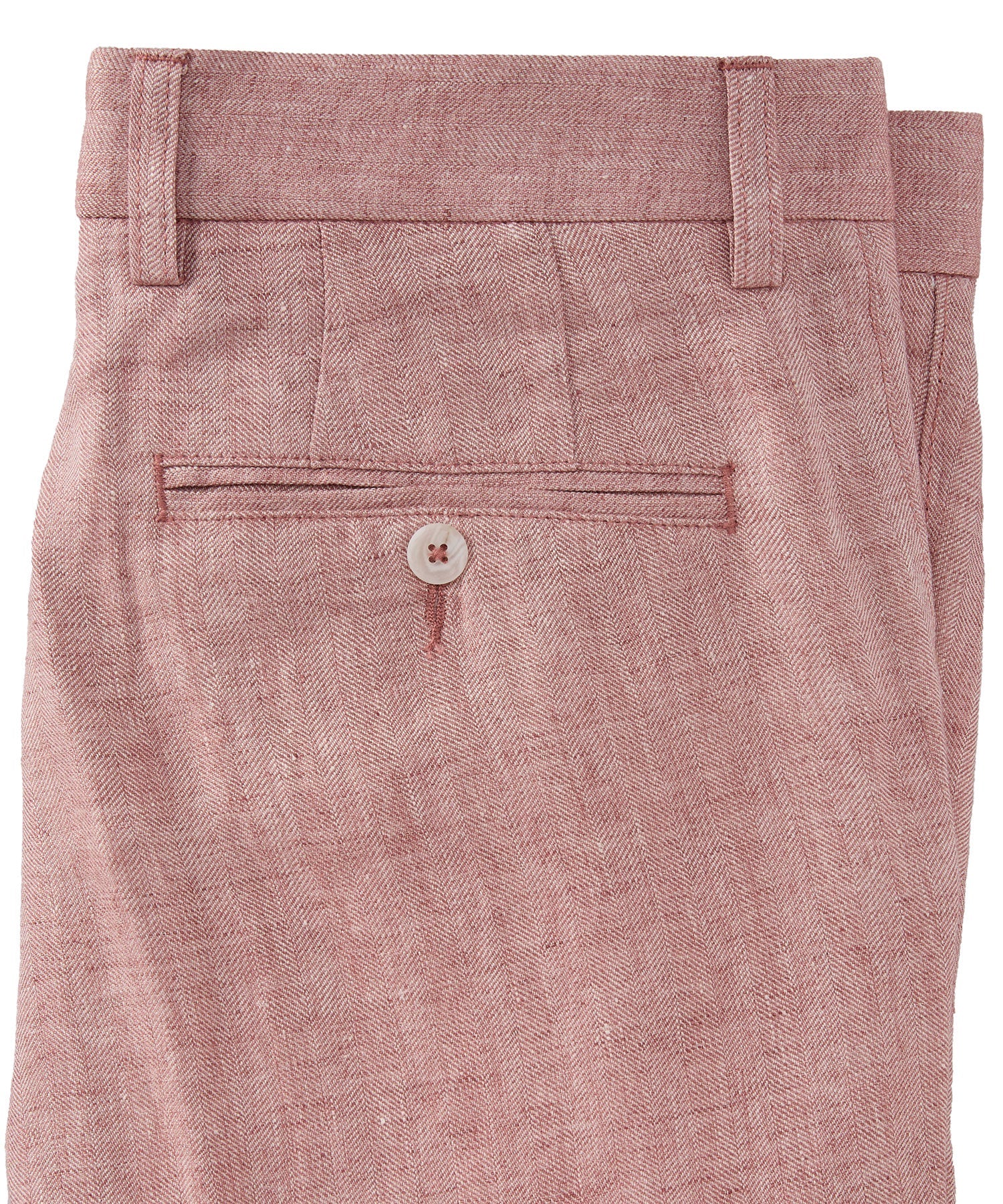 Délavé Linen Herringbone Pants in Choice of Colors (Atwater Modern Fit) by Ballin