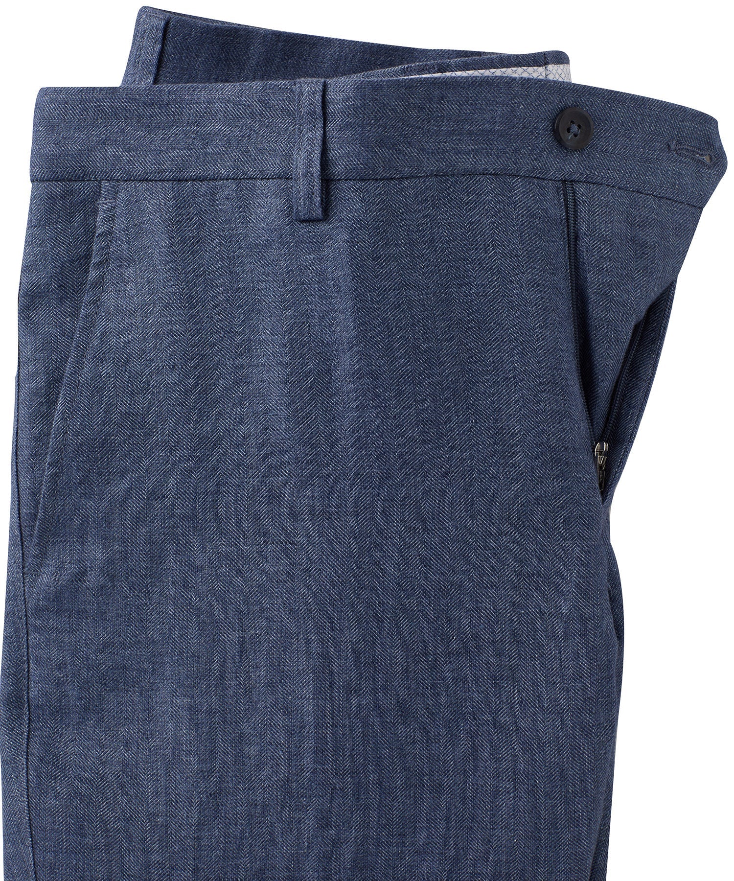 Délavé Linen Herringbone Pants in Choice of Colors (Atwater Modern Fit) by Ballin