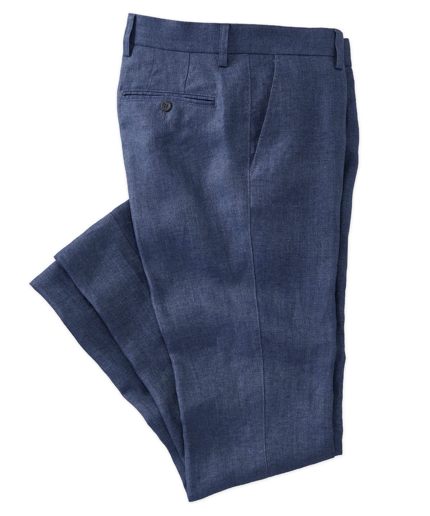 Délavé Linen Herringbone Pants in Choice of Colors (Atwater Modern Fit) by Ballin