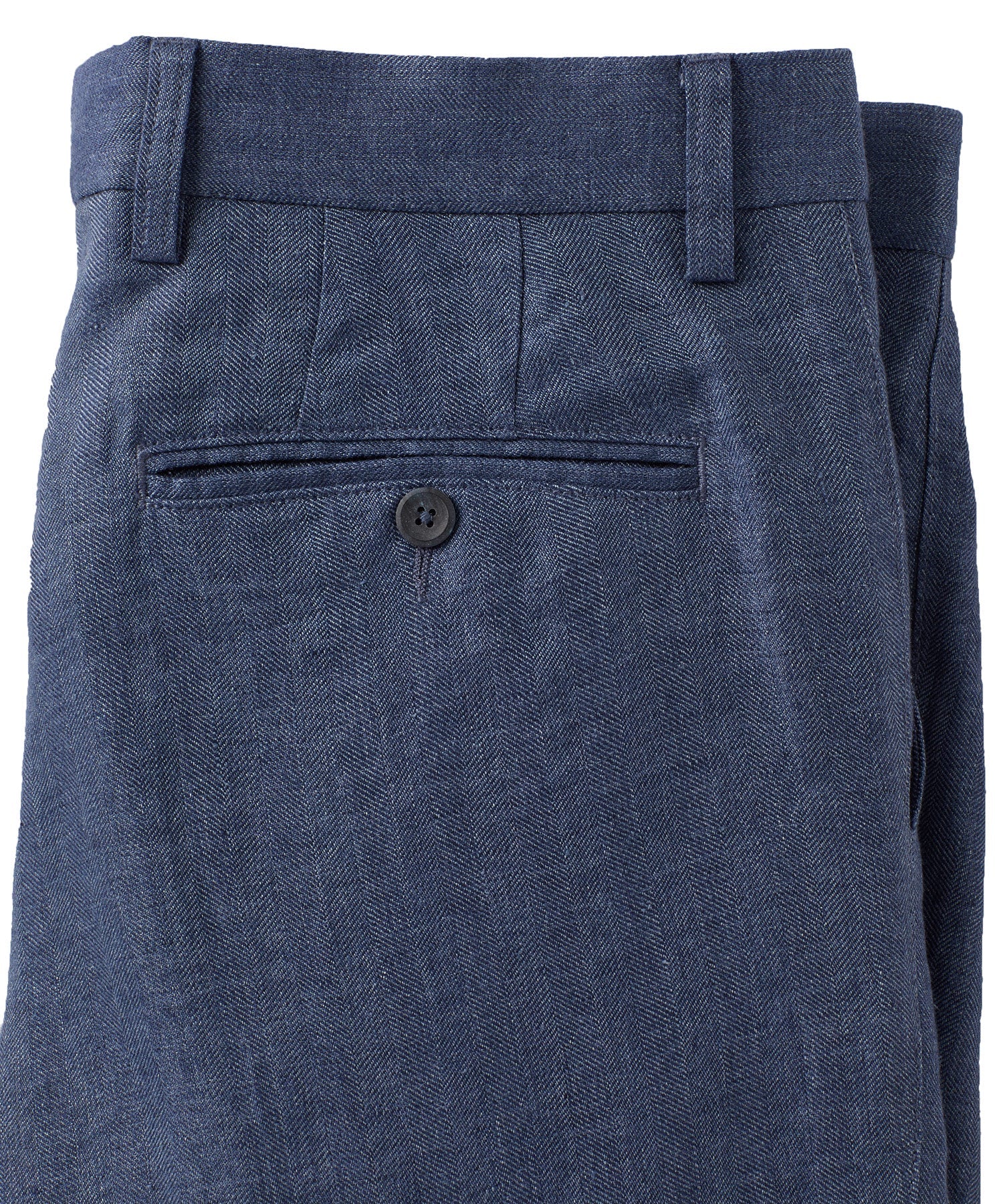 Délavé Linen Herringbone Pants in Choice of Colors (Atwater Modern Fit) by Ballin