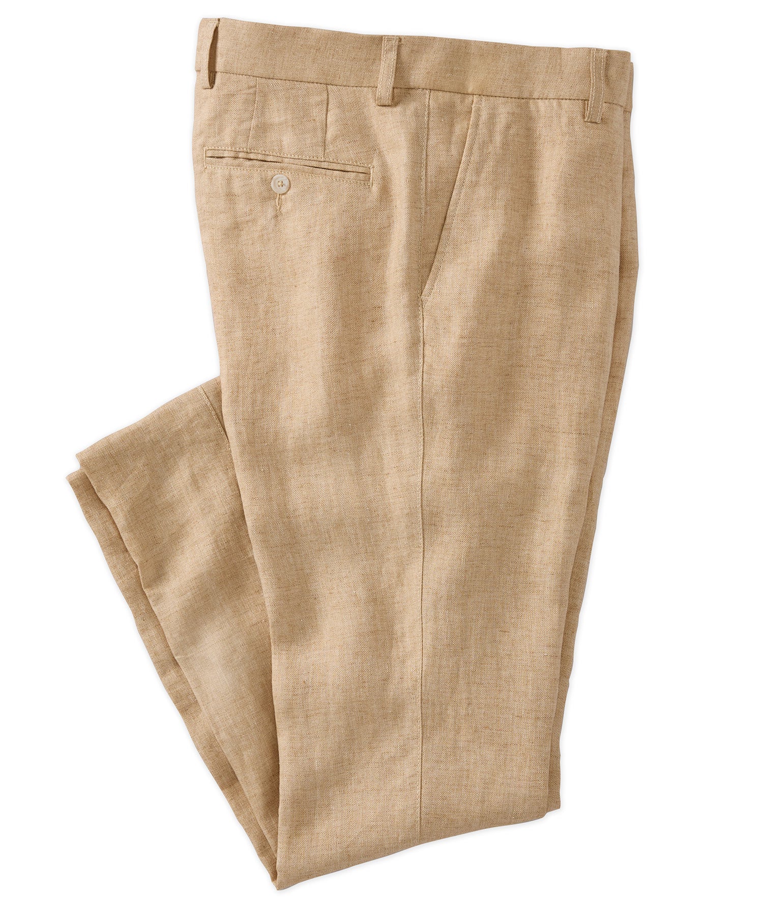 Délavé Linen Herringbone Pants in Choice of Colors (Atwater Modern Fit) by Ballin