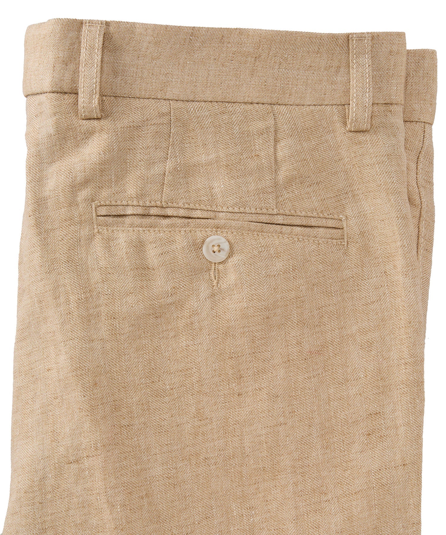 Délavé Linen Herringbone Pants in Choice of Colors (Atwater Modern Fit) by Ballin