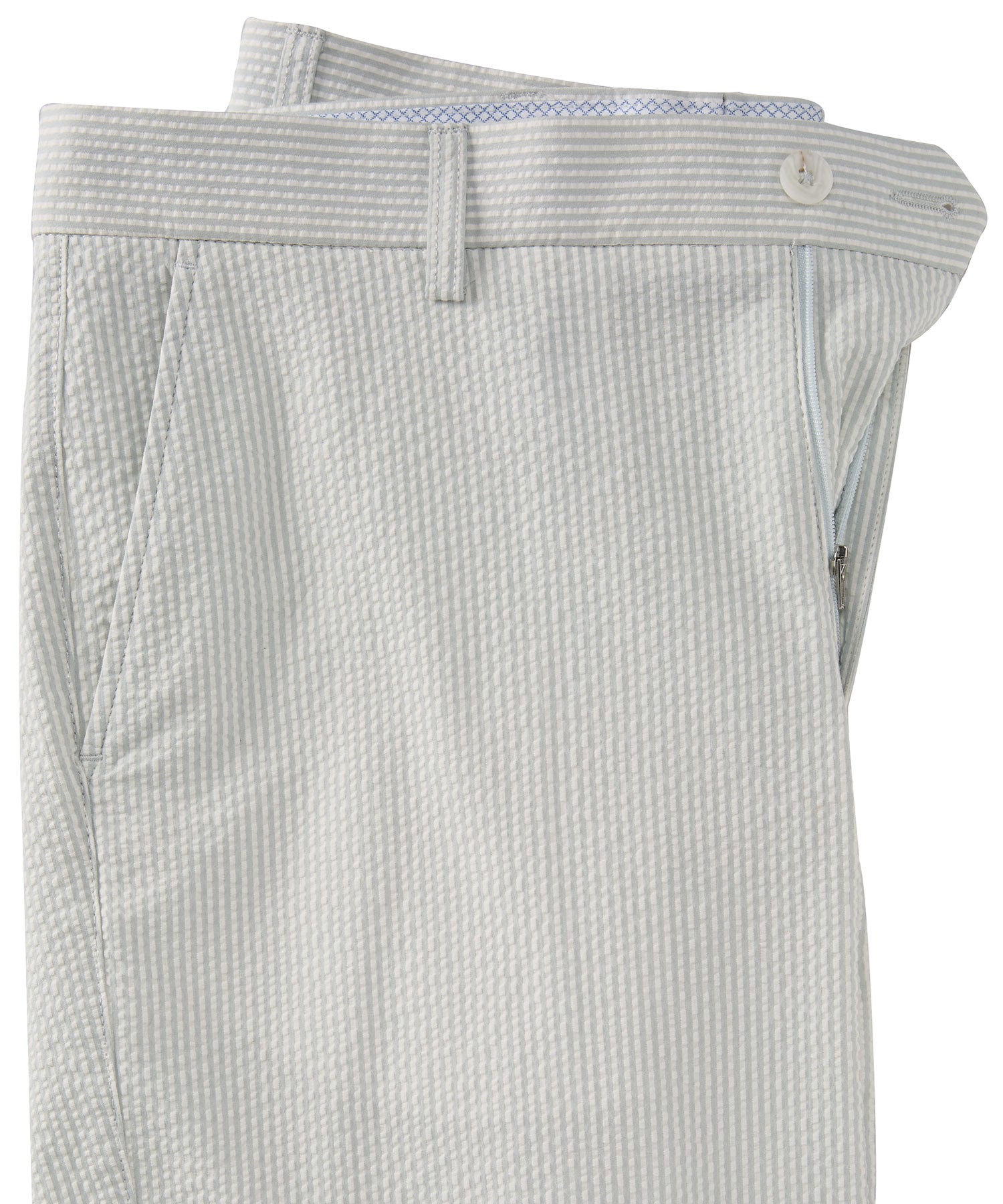 Seersucker Shorts in Choice of Colors (College Modern Fit - 8" Inseam) by Ballin