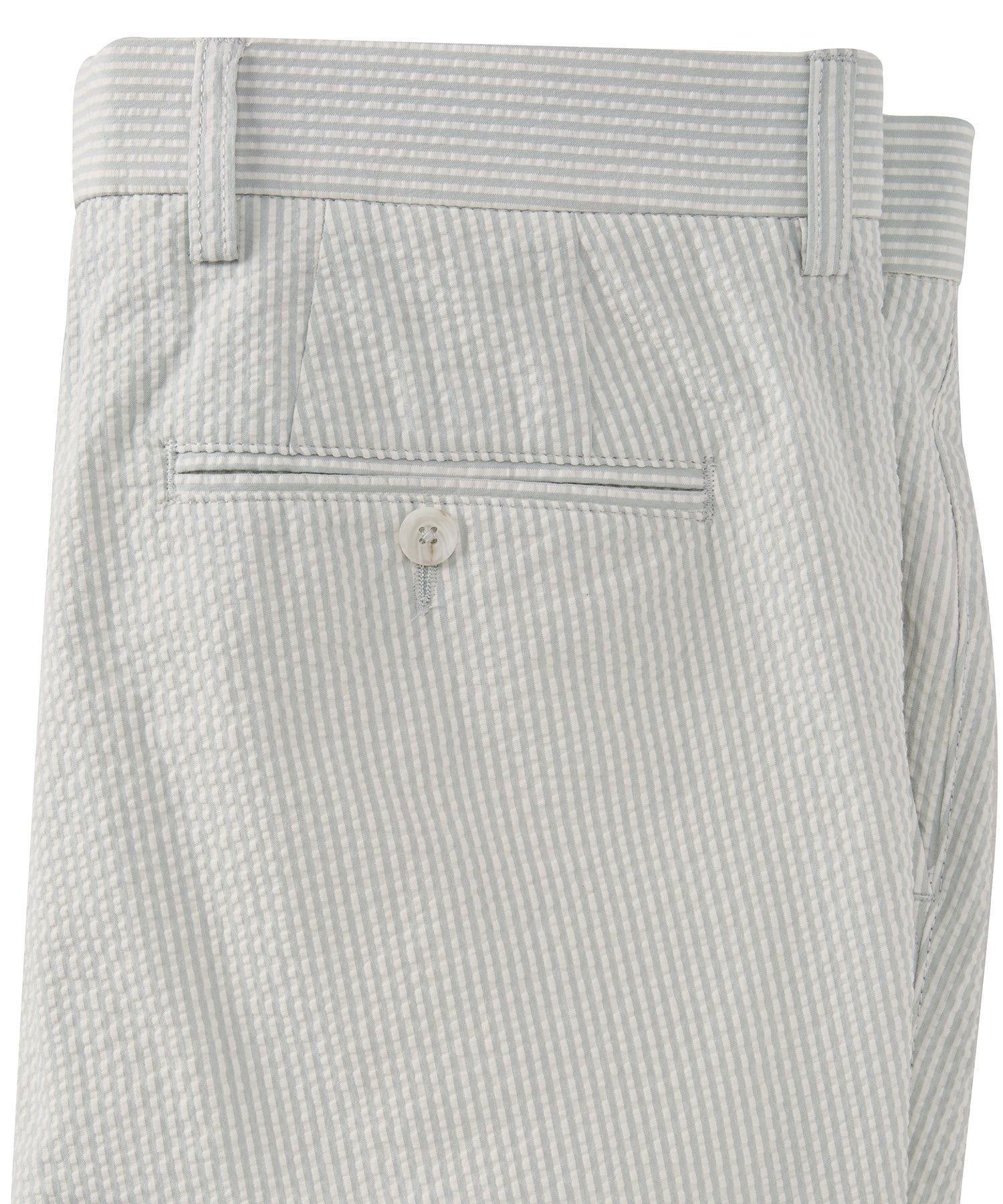 Seersucker Shorts in Choice of Colors (College Modern Fit - 8" Inseam) by Ballin