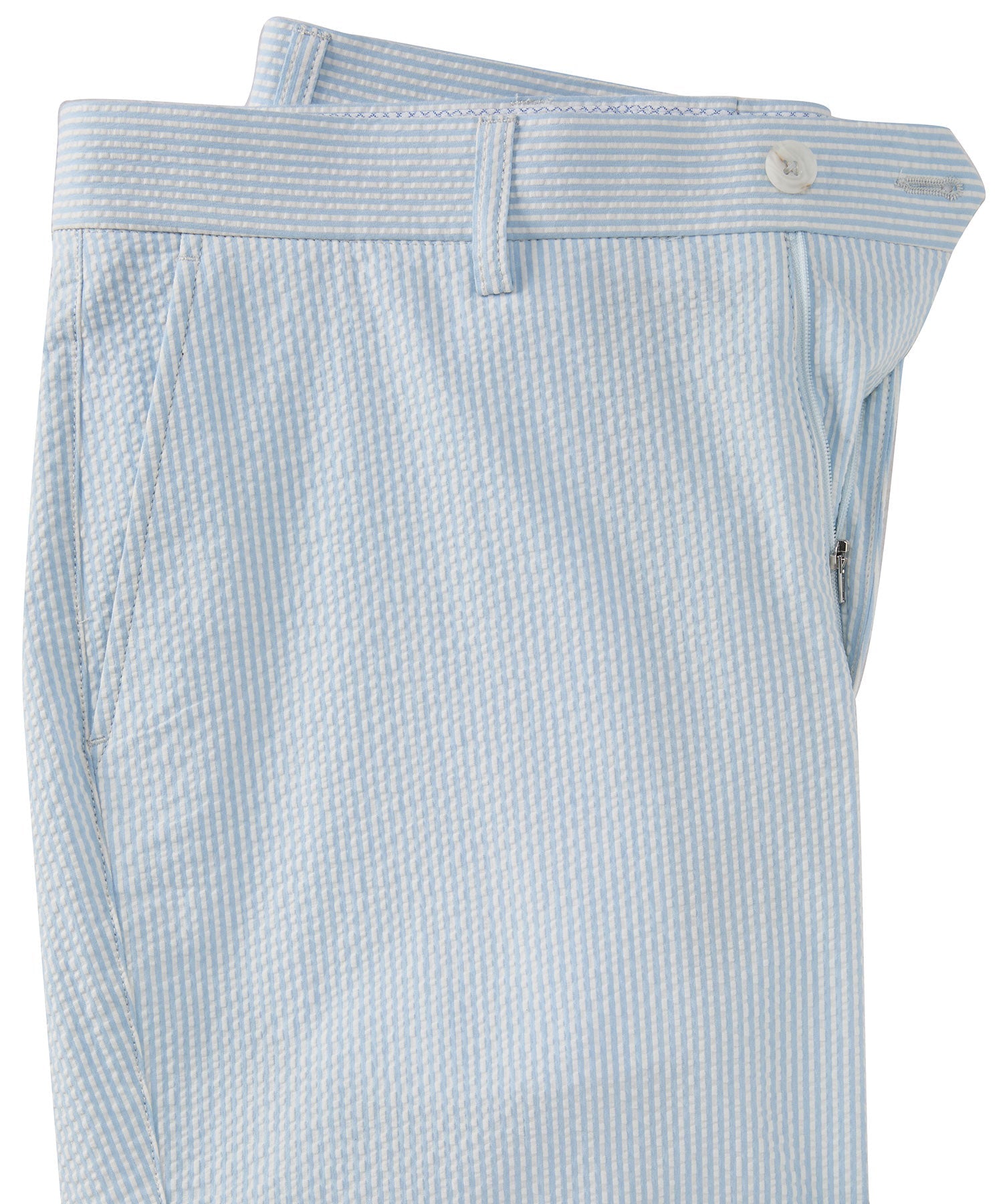 Seersucker Shorts in Choice of Colors (College Modern Fit - 8" Inseam) by Ballin