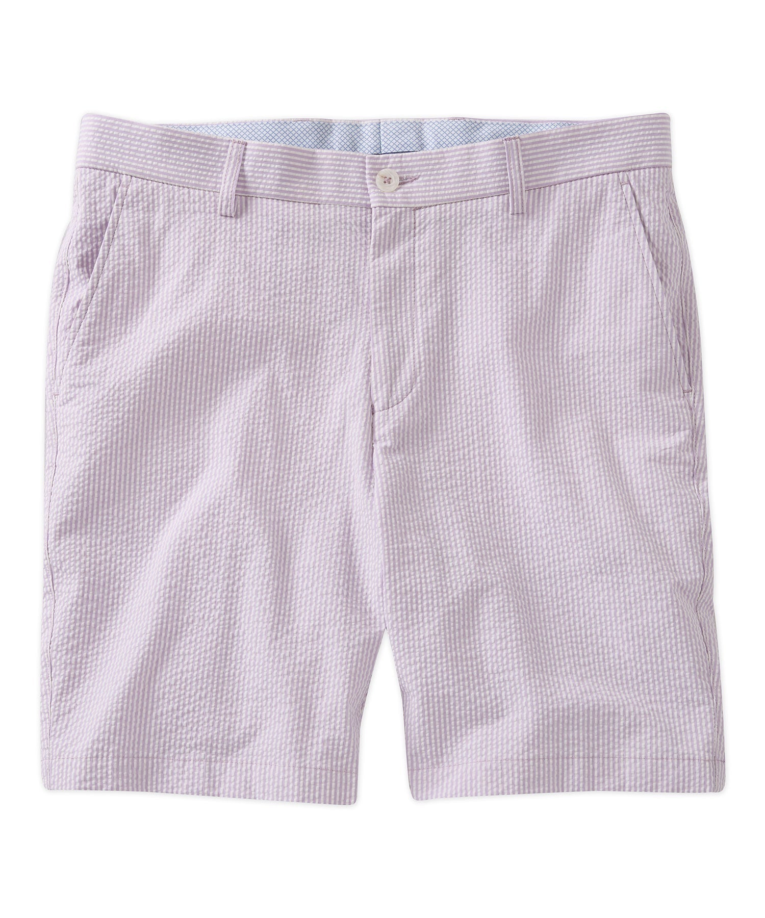 Seersucker Shorts in Choice of Colors (College Modern Fit - 8" Inseam) by Ballin