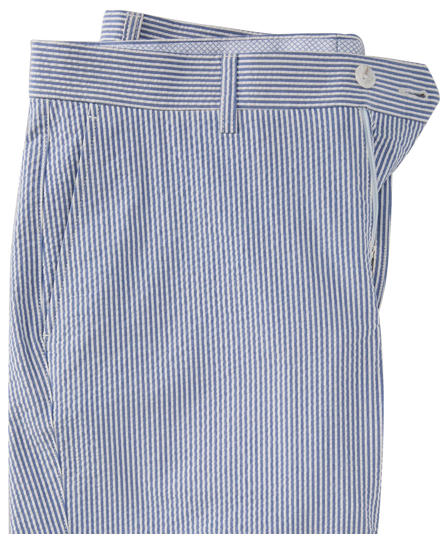 Seersucker Shorts in Choice of Colors (College Modern Fit - 8" Inseam) by Ballin