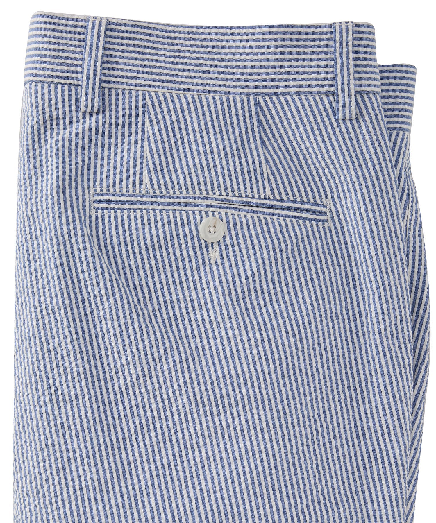 Seersucker Shorts in Choice of Colors (College Modern Fit - 8" Inseam) by Ballin