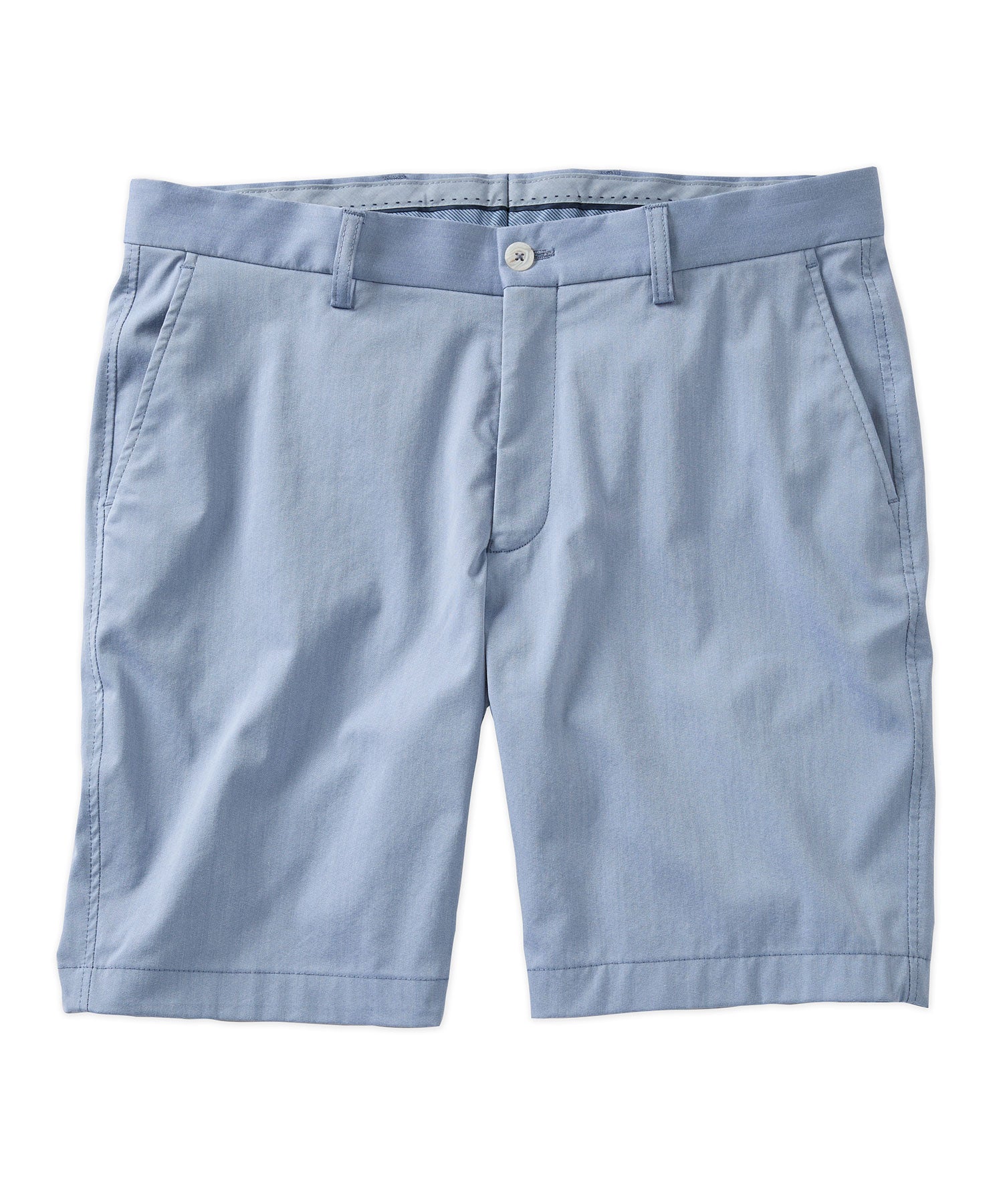 Micro Pinstripe Total Performance Cotton Ceramica Tech Shorts in Choice of Colors (Drummond Traditional Fit) by Ballin