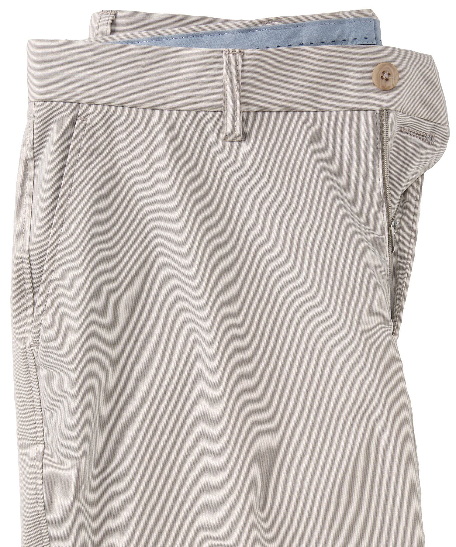 Micro Pinstripe Total Performance Cotton Ceramica Tech Shorts in Choice of Colors (Drummond Traditional Fit) by Ballin