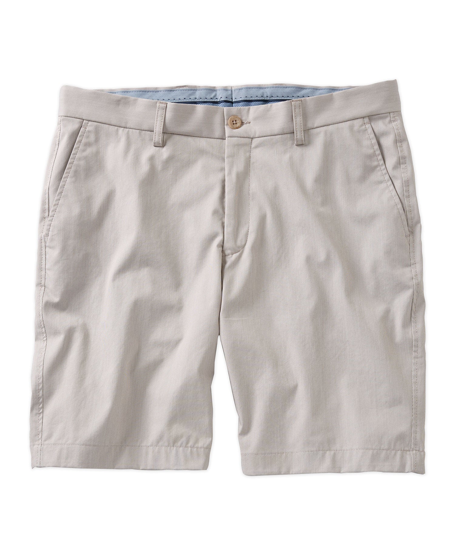 Micro Pinstripe Total Performance Cotton Ceramica Tech Shorts in Choice of Colors (Drummond Traditional Fit) by Ballin