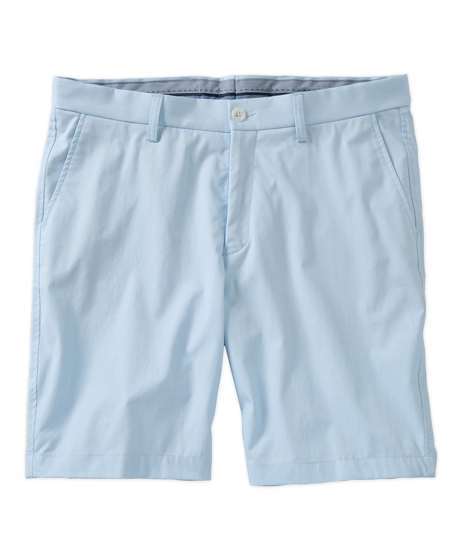 Micro Pinstripe Total Performance Cotton Ceramica Tech Shorts in Choice of Colors (Drummond Traditional Fit) by Ballin