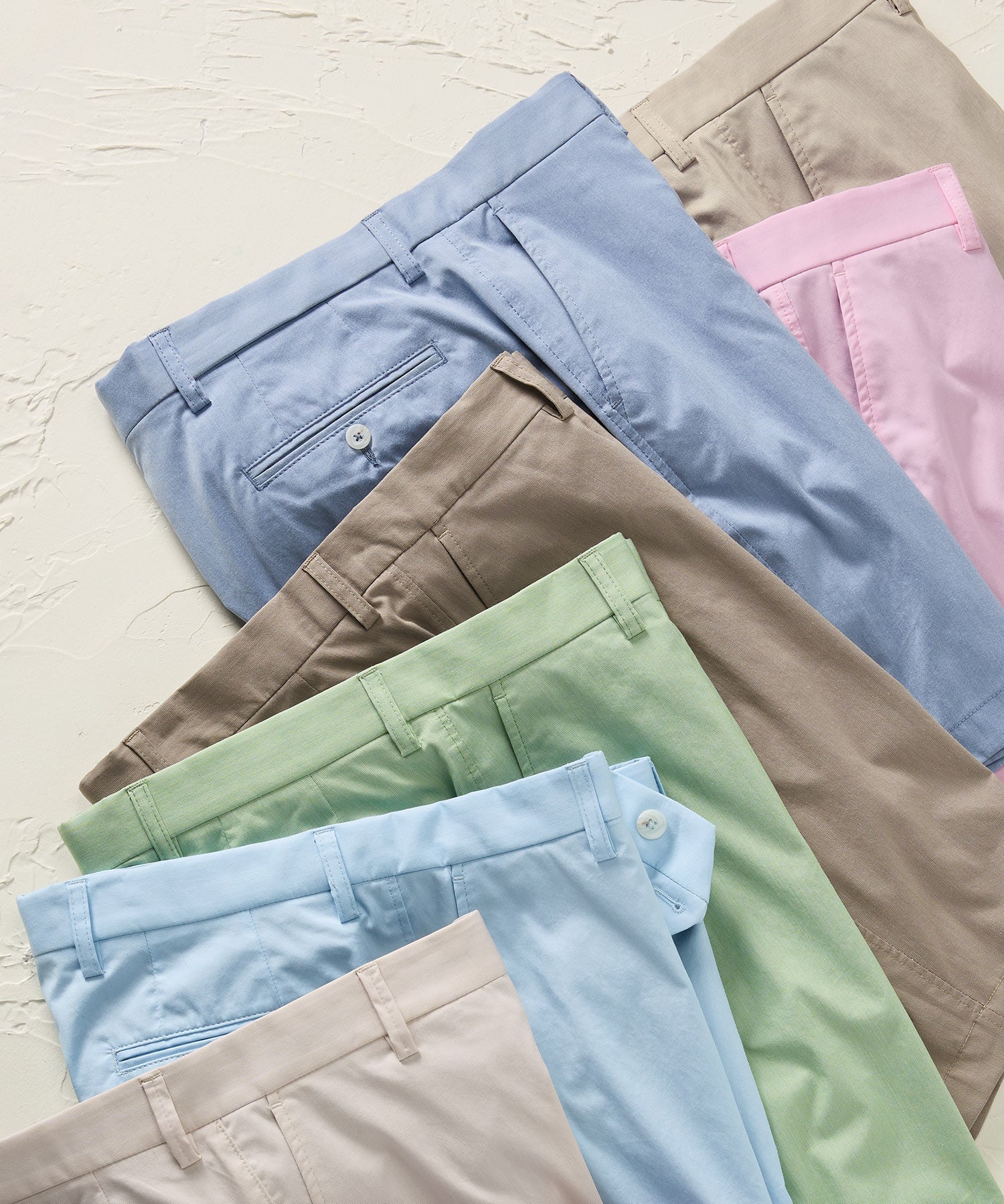 Micro Pinstripe Total Performance Cotton Ceramica Tech Shorts in Choice of Colors (Drummond Traditional Fit) by Ballin