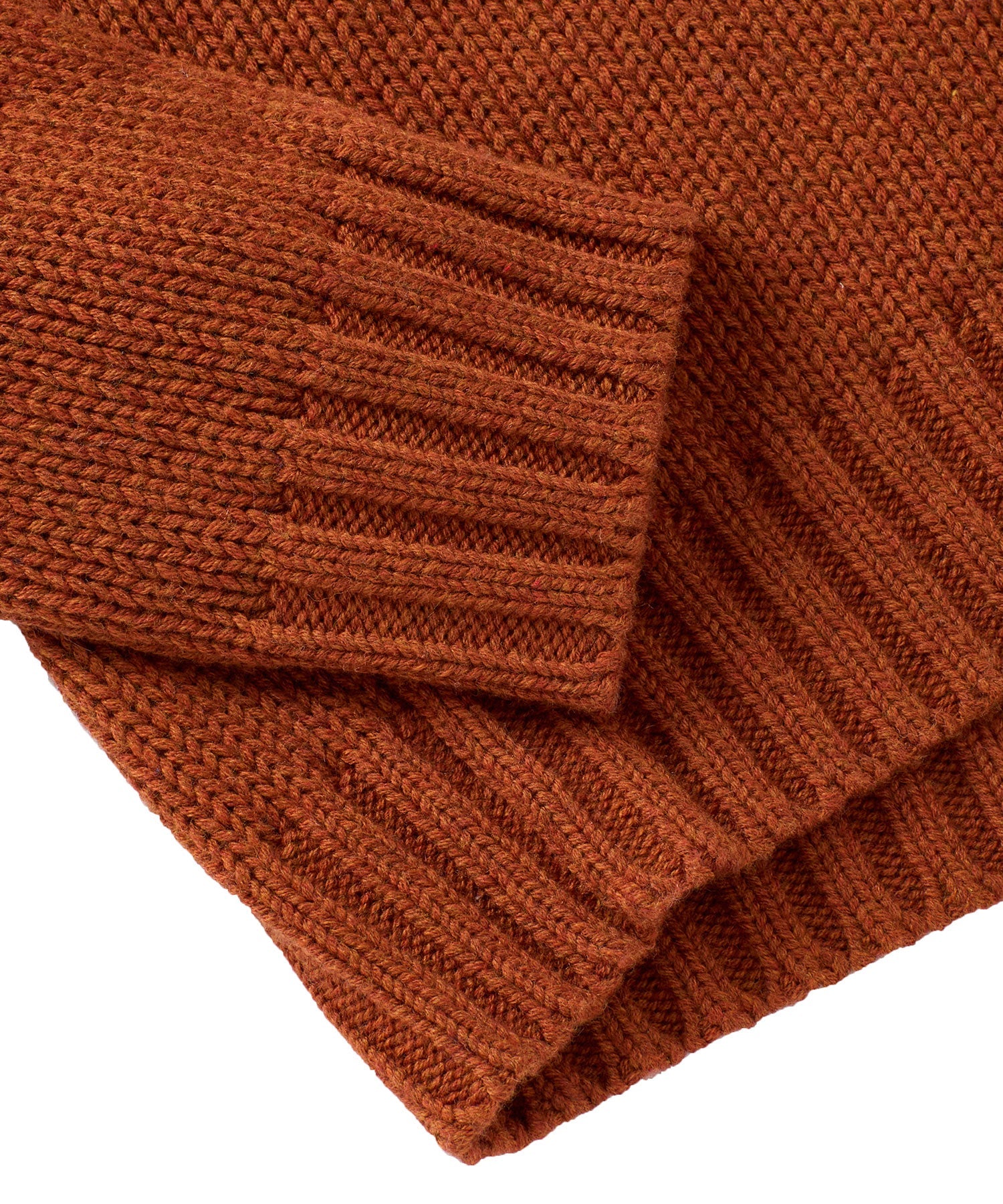 Merino Wool and Cotton Sweater in Auburn (Size Medium) by Borgo28