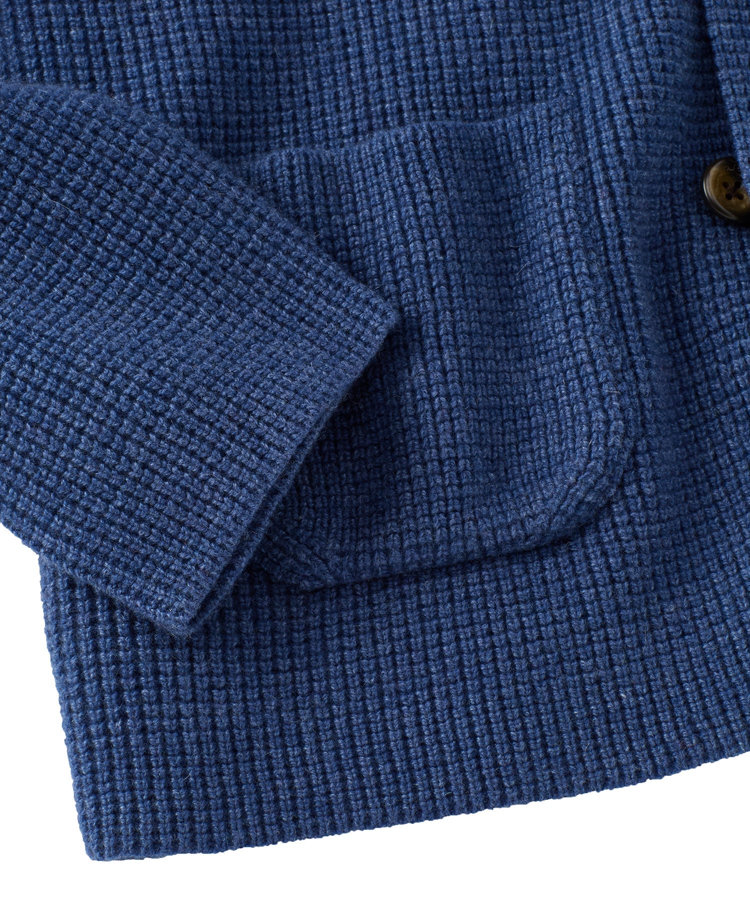 Soft Knit Wool-Blend Sweater Blazer in Choice of Colors by Borgo28