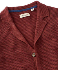 Soft Knit Wool-Blend Sweater Blazer in Choice of Colors by Borgo28